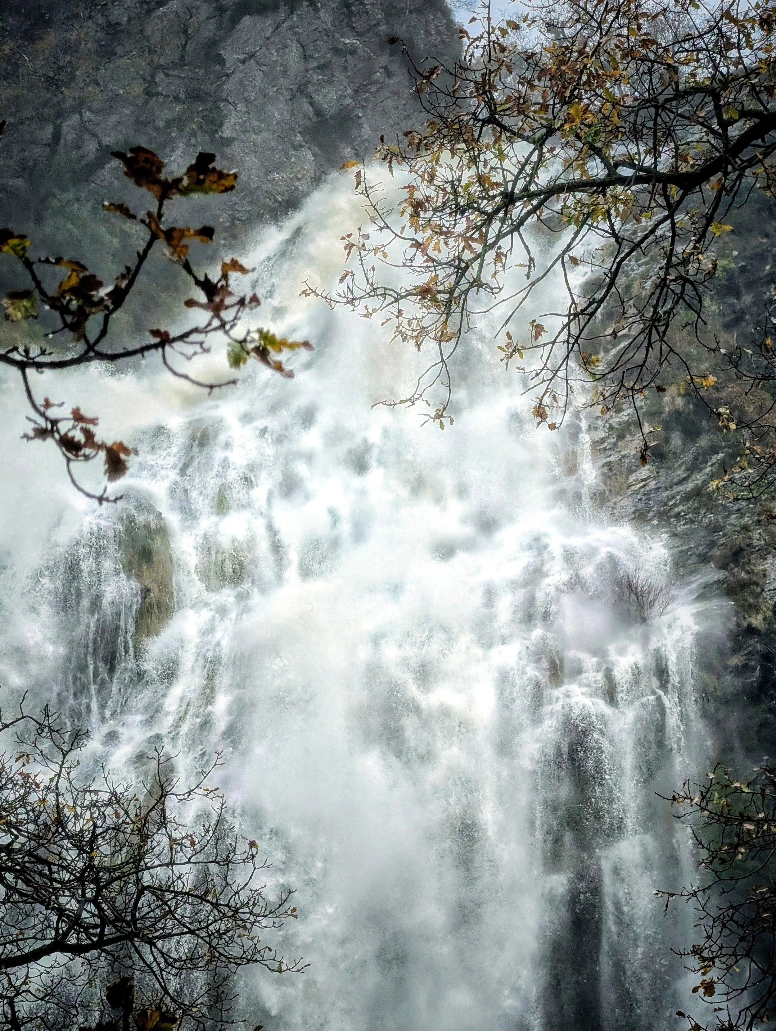 Winter Frames the Falls