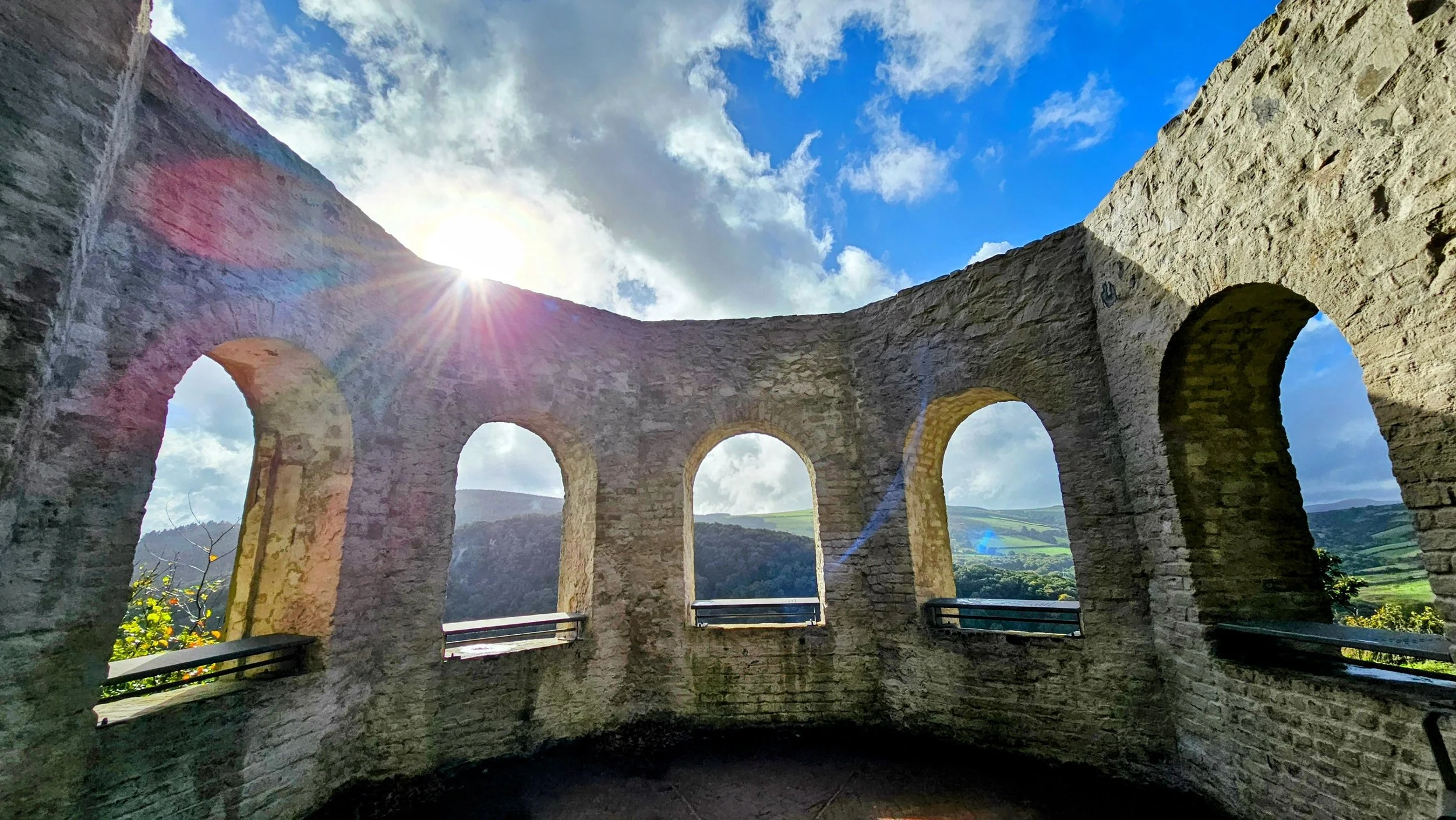 Sunburst at the Octagon