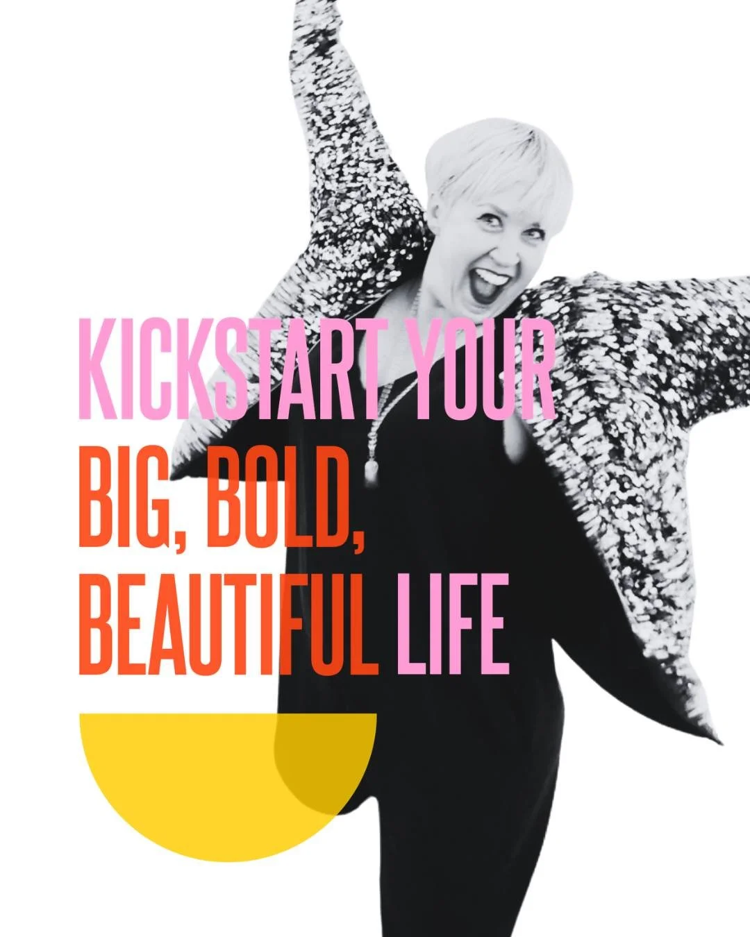 If you&rsquo;ve been feeling the pull toward change lately&hellip;

The call of the disco ball is becoming something you can no longer ignore. 

Doors to Kickstart Your BIG BOLD BEAUTIFUL Life are open and ready for you to step through

This programm
