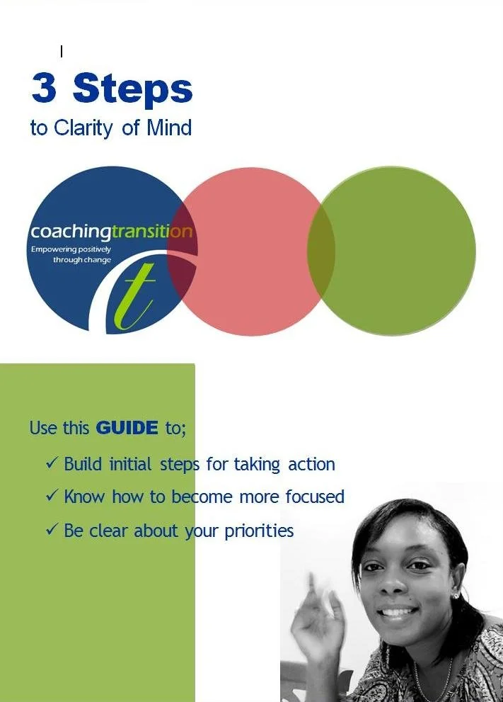 3 steps to clarity of mind - FREE self help guide