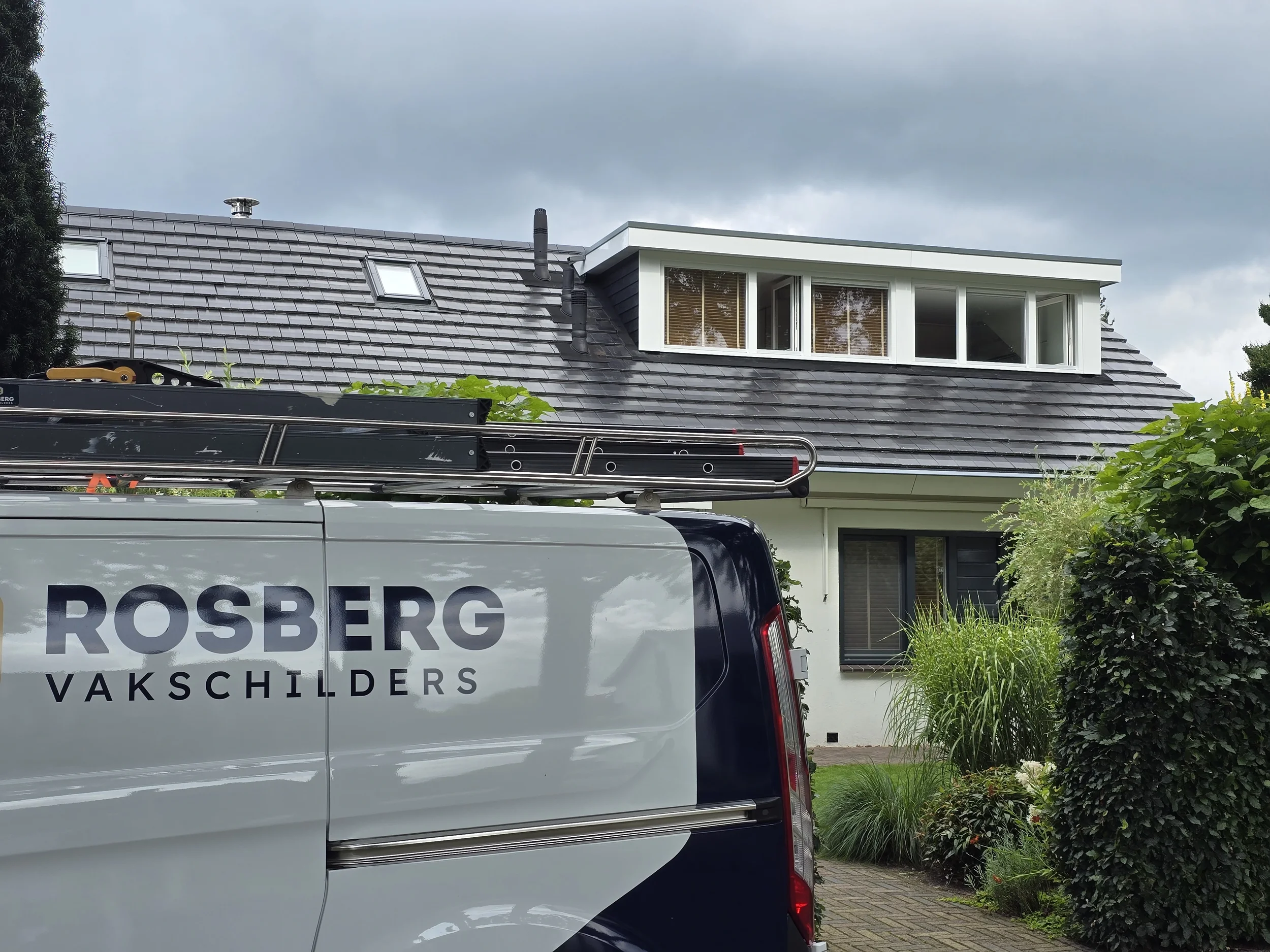 Rosberg Vakschilders bedrijfsbus schilder Enschede Twente