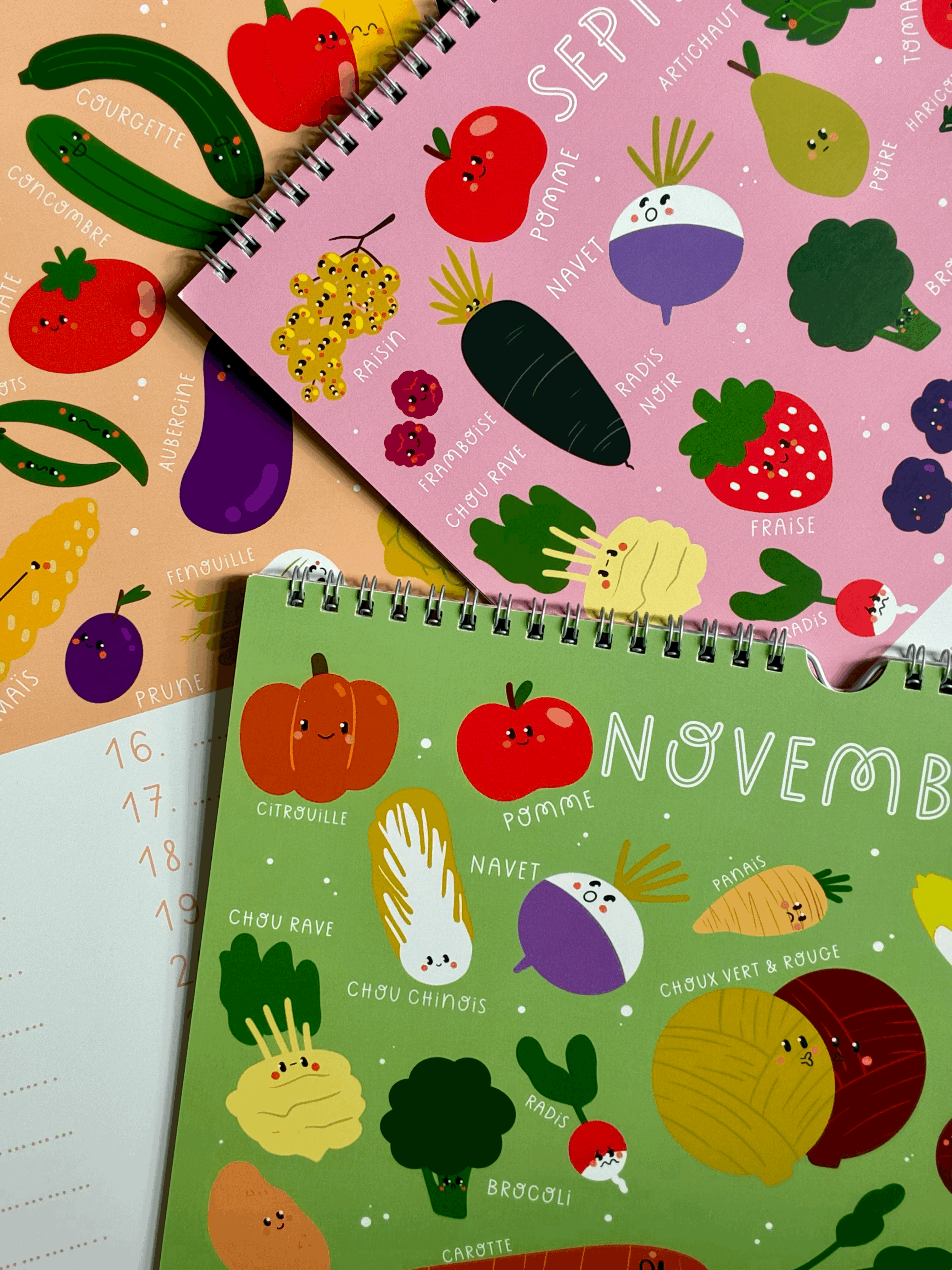 Calendrier Fruits et Légumes de Saison
