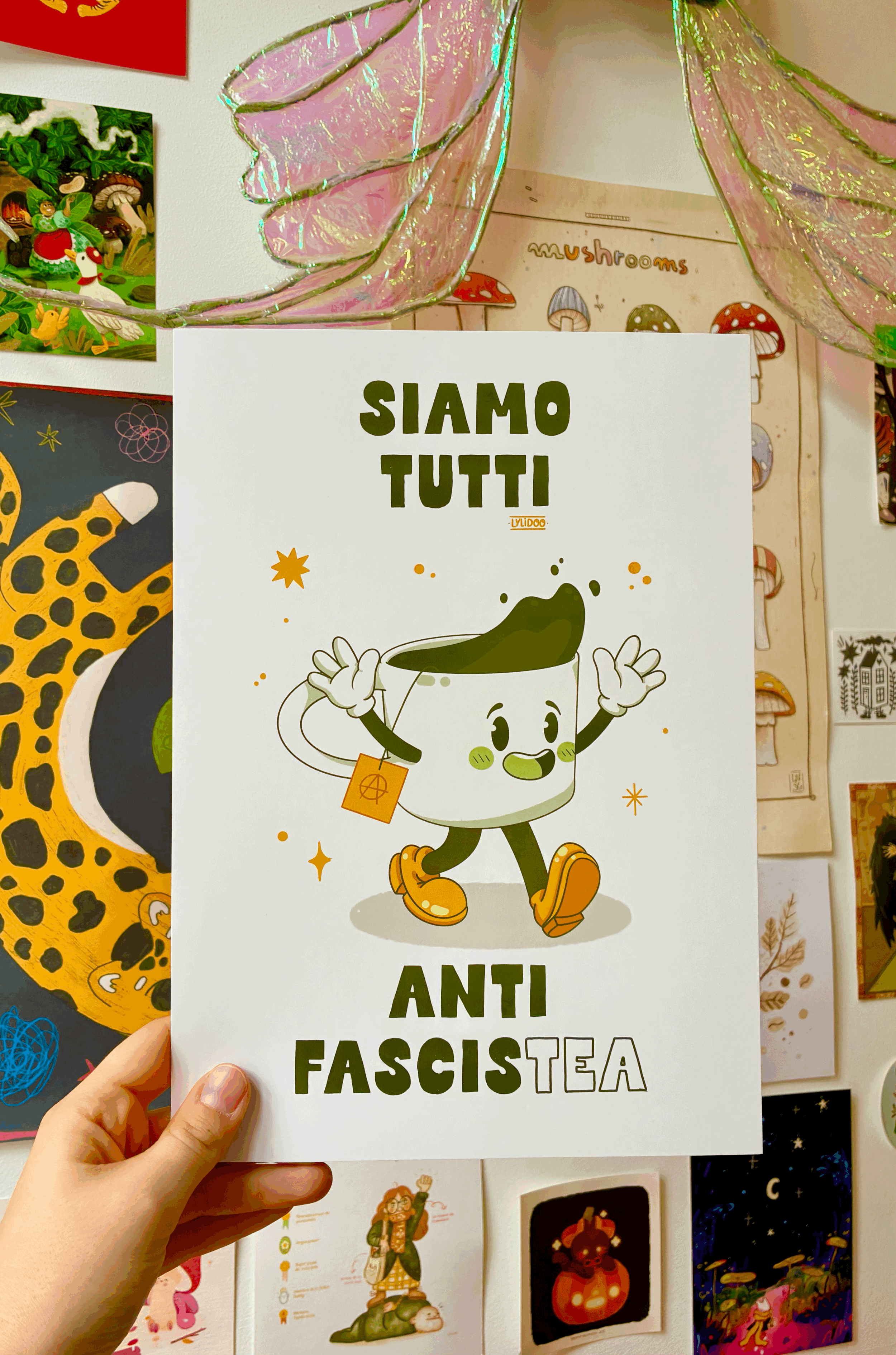 SIAMO TUTTI ANTI FASCISTEA | Illustration A4
