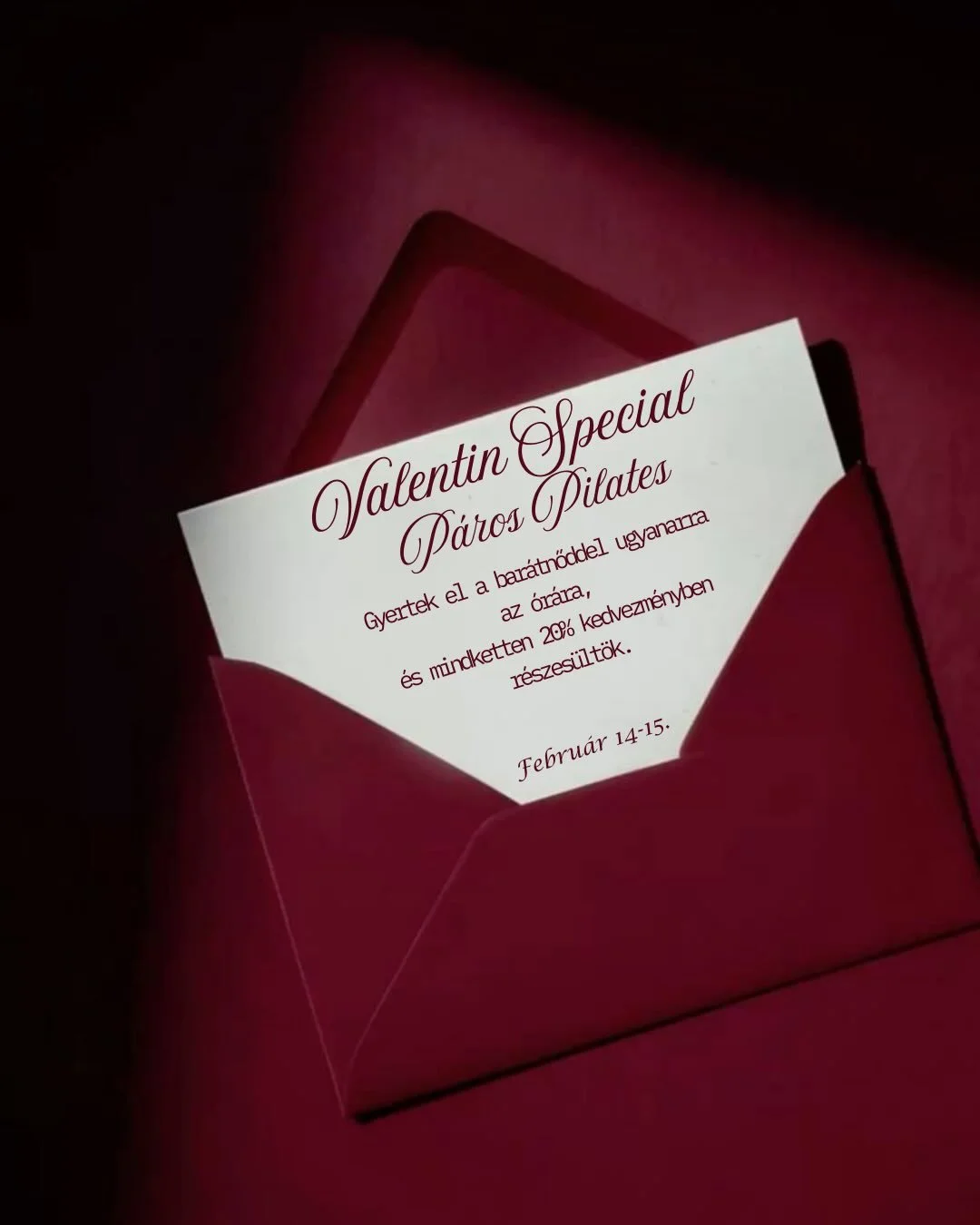 Sziasztok, Csinik!❤️

Hozunk nektek egy Valentin-napi kedvezm&eacute;nyt, mert tudjuk, hogy a febru&aacute;r pont olyan h&oacute;nap, amikor m&aacute;r mindenkinek elege van a t&eacute;lből, de m&eacute;gis &uuml;nnepelj&uuml;k a szerelmet &eacute;s 