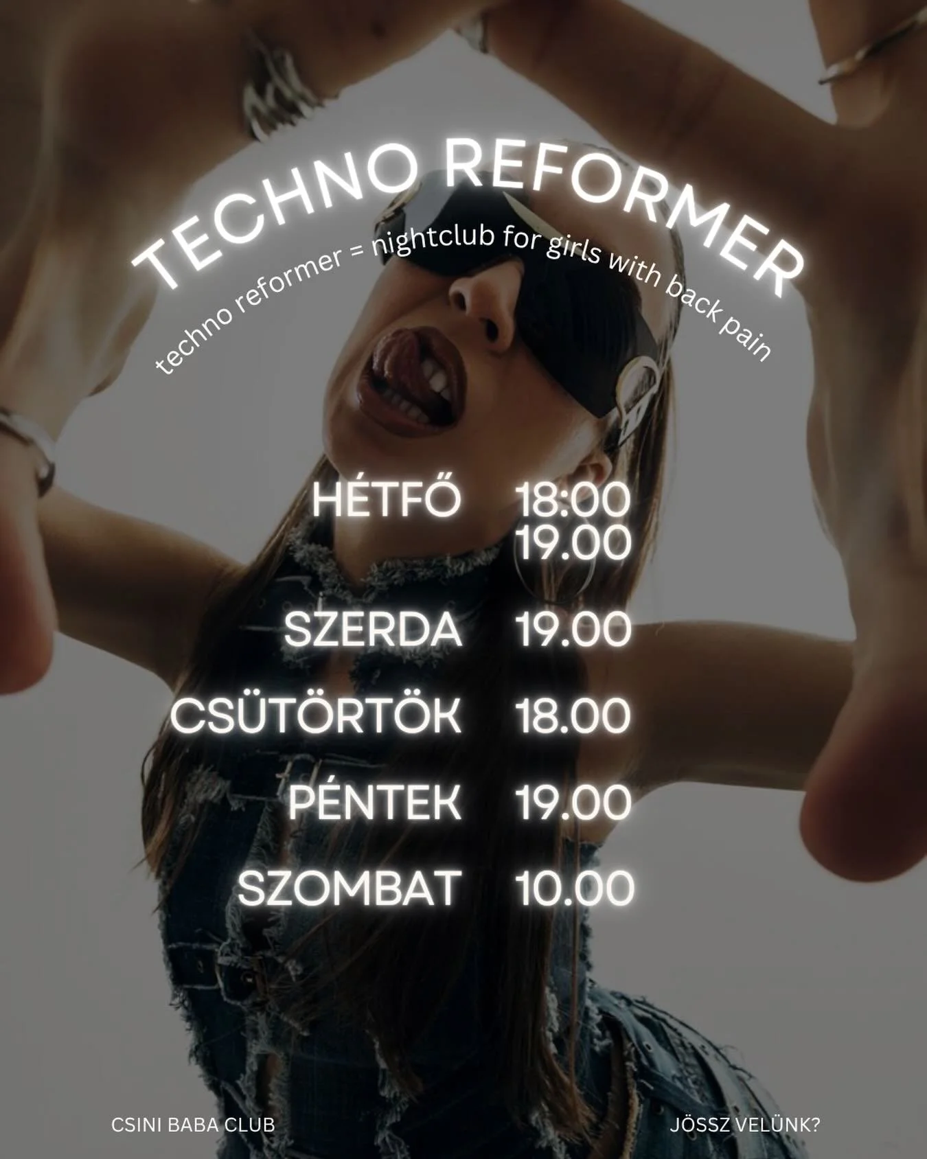 Meghallgattuk az im&aacute;itokat.🫶🏻

A hatalmas &eacute;rdeklőd&eacute;snek &eacute;s a folyamatos telth&aacute;zas &oacute;r&aacute;knak k&ouml;sz&ouml;nhetően a Techno Reformer mostant&oacute;l t&ouml;bb időpontban is el&eacute;rhető n&aacute;lu