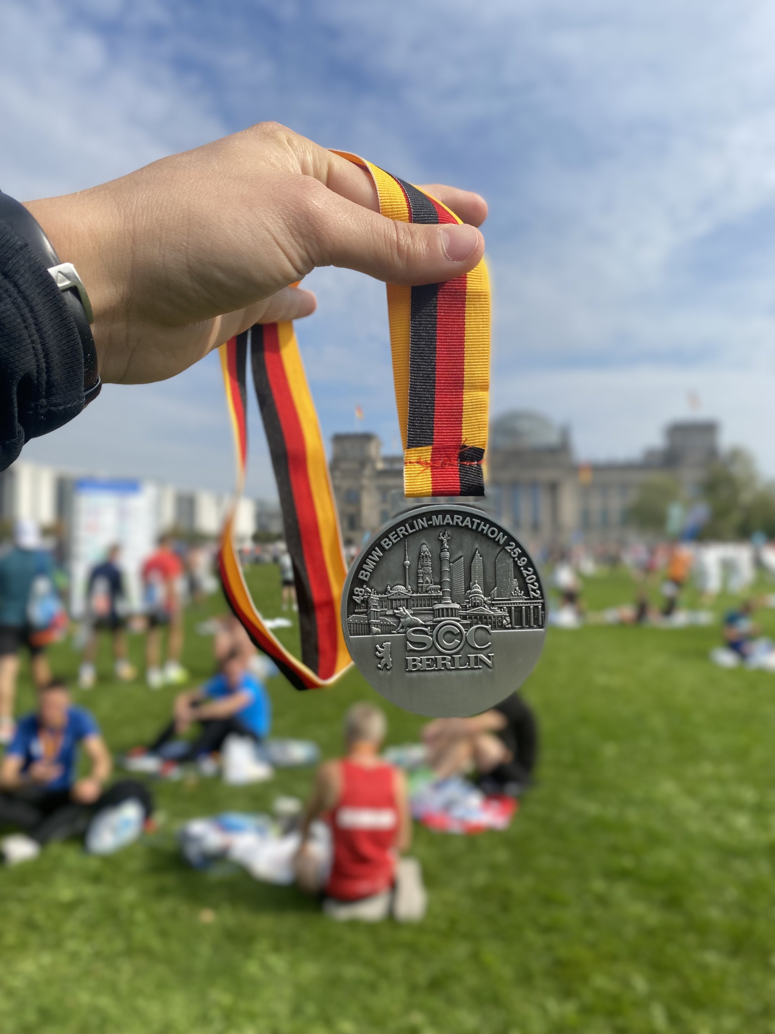 Medalje fra Berlin-Marathon.