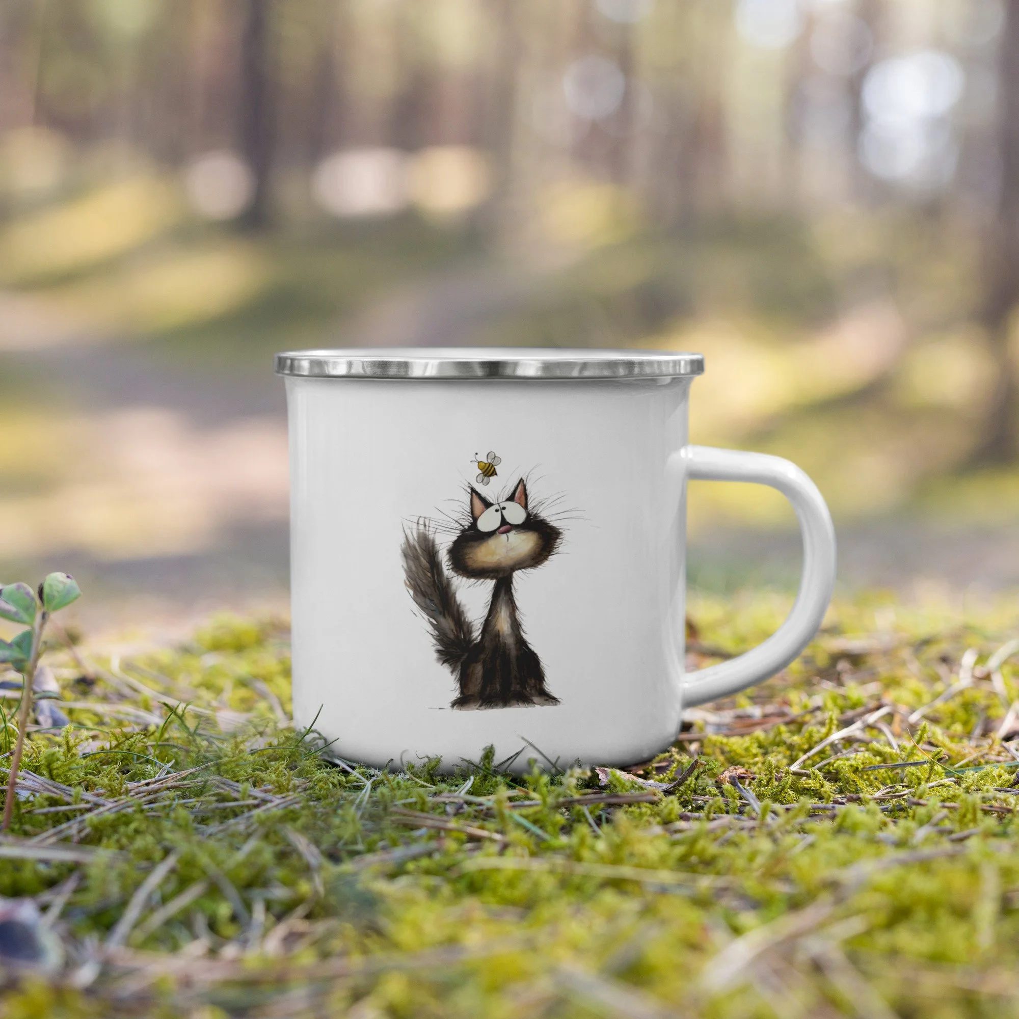 Comfort Zone Enamel Mug