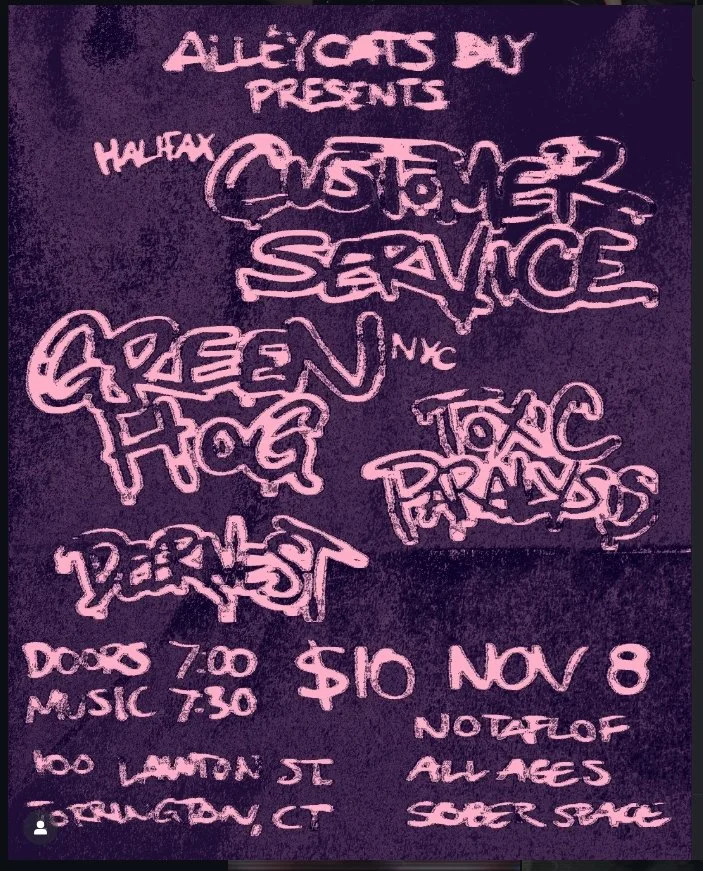 alleycats.diy market street creatives grunge 90's music alternative metal ctbands connecticut bands