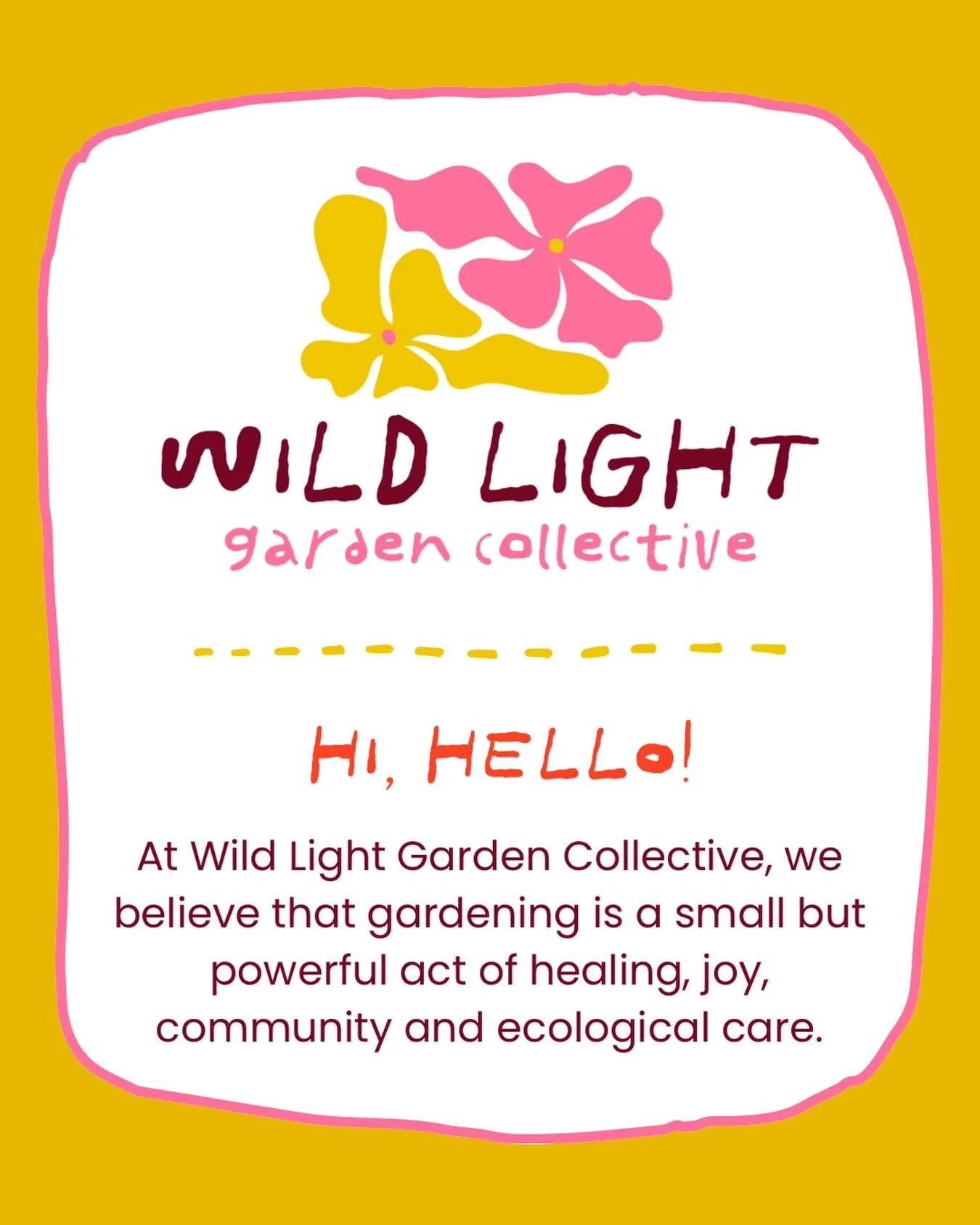 Hello and welcome! 🌻