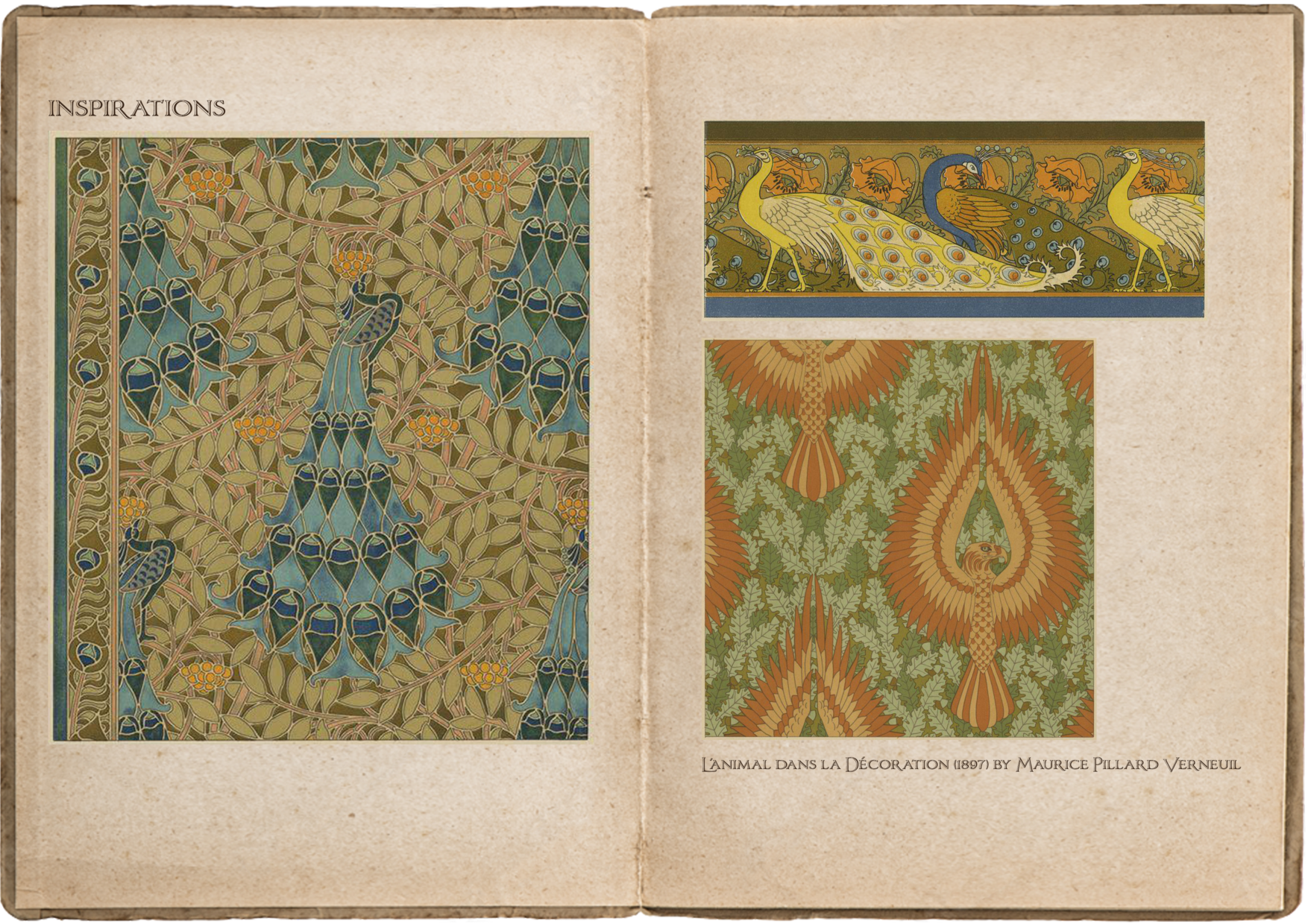 Inspirations for Tosca's Costume