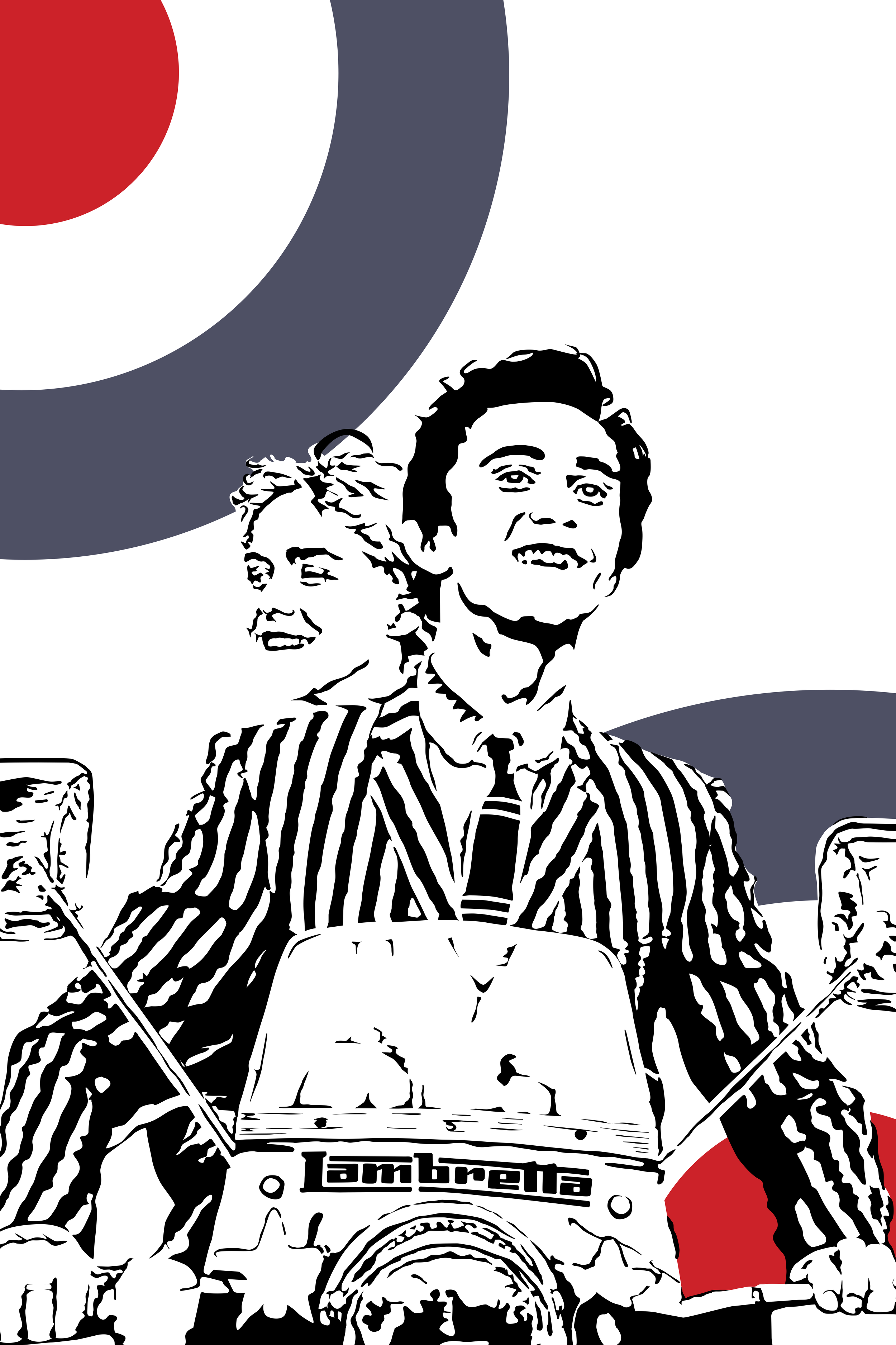040 - Quadrophenia Jimmy on Scooter - CW20x30 FINAL.png