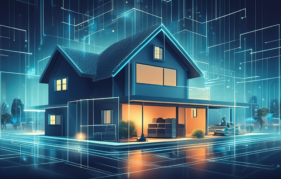 An image of a blue house with text to the right highlighting Locksmithery's home security blog. It highlights that the blog contains no bias and is to be used to help arm readers with the correct information so they can make an informed choice.