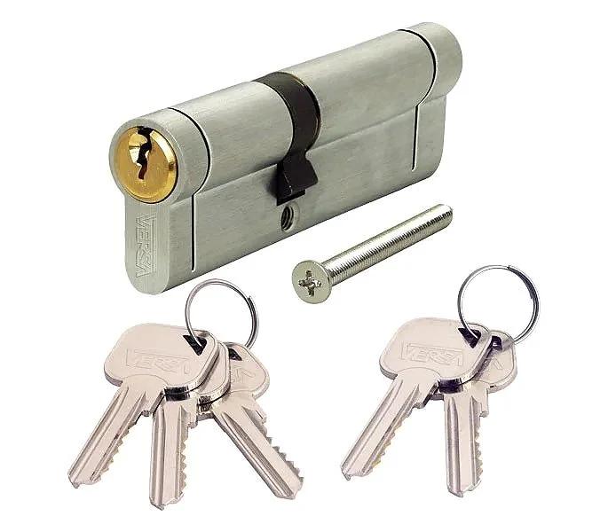 A standard Versa 6 pin euro cylinder with anti snap functionality