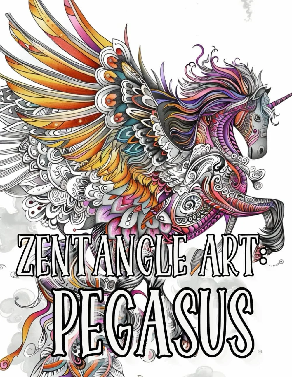 Zentangle art has captivated the hearts of many for its ability to relax the mind while creating beautiful patterns. One particularly enchanting subject in this art form is the Pegasus. The Pegasus is a mythical creature from Greek mythology, represe