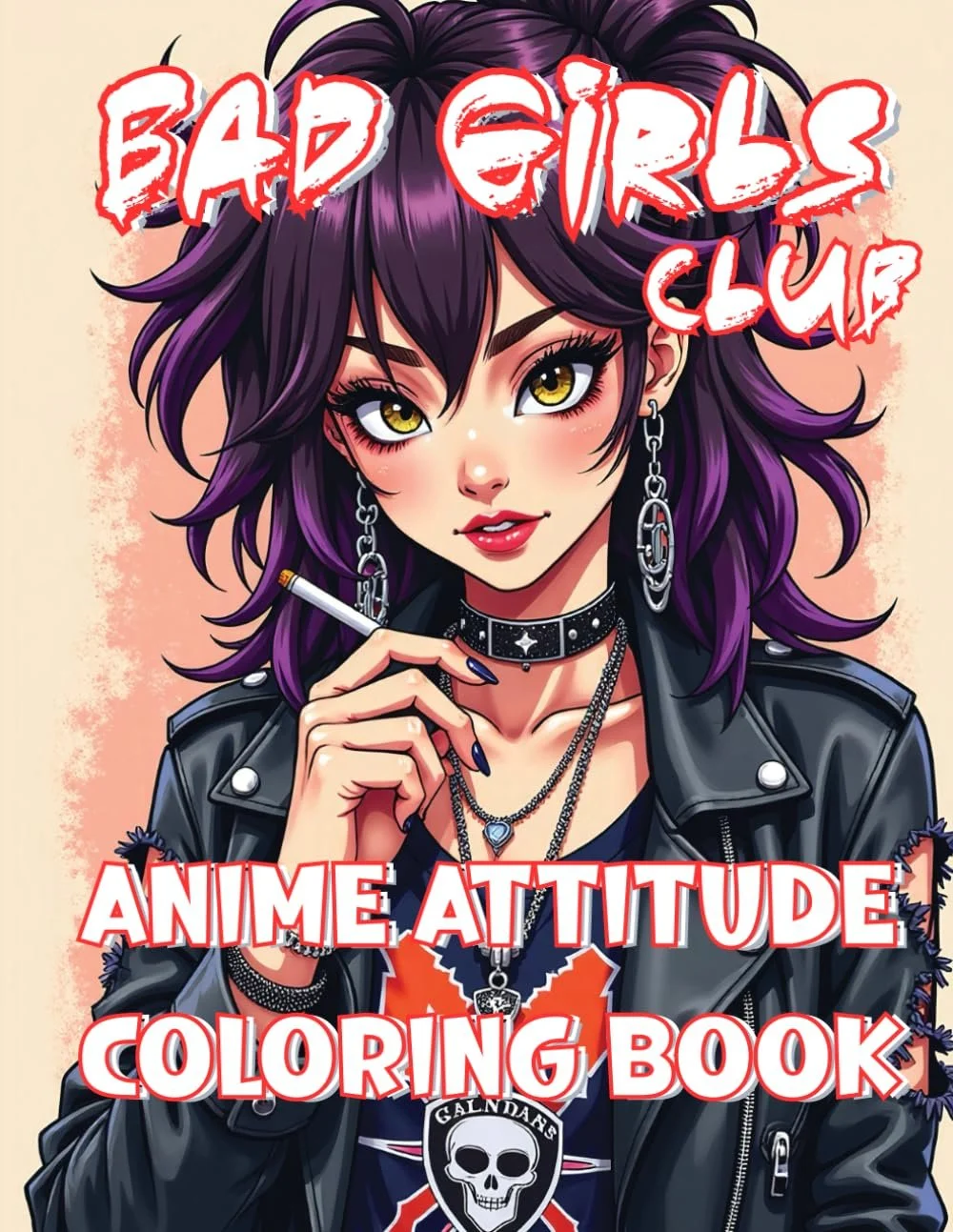 Are you ready to color outside the lines?

Bad Girls Club: Anime Attitude Coloring Book brings you an electrifying collection of badass anime girls with rebellious hearts, fearless fashion, and striking style. Perfect for adults and teens who love pu