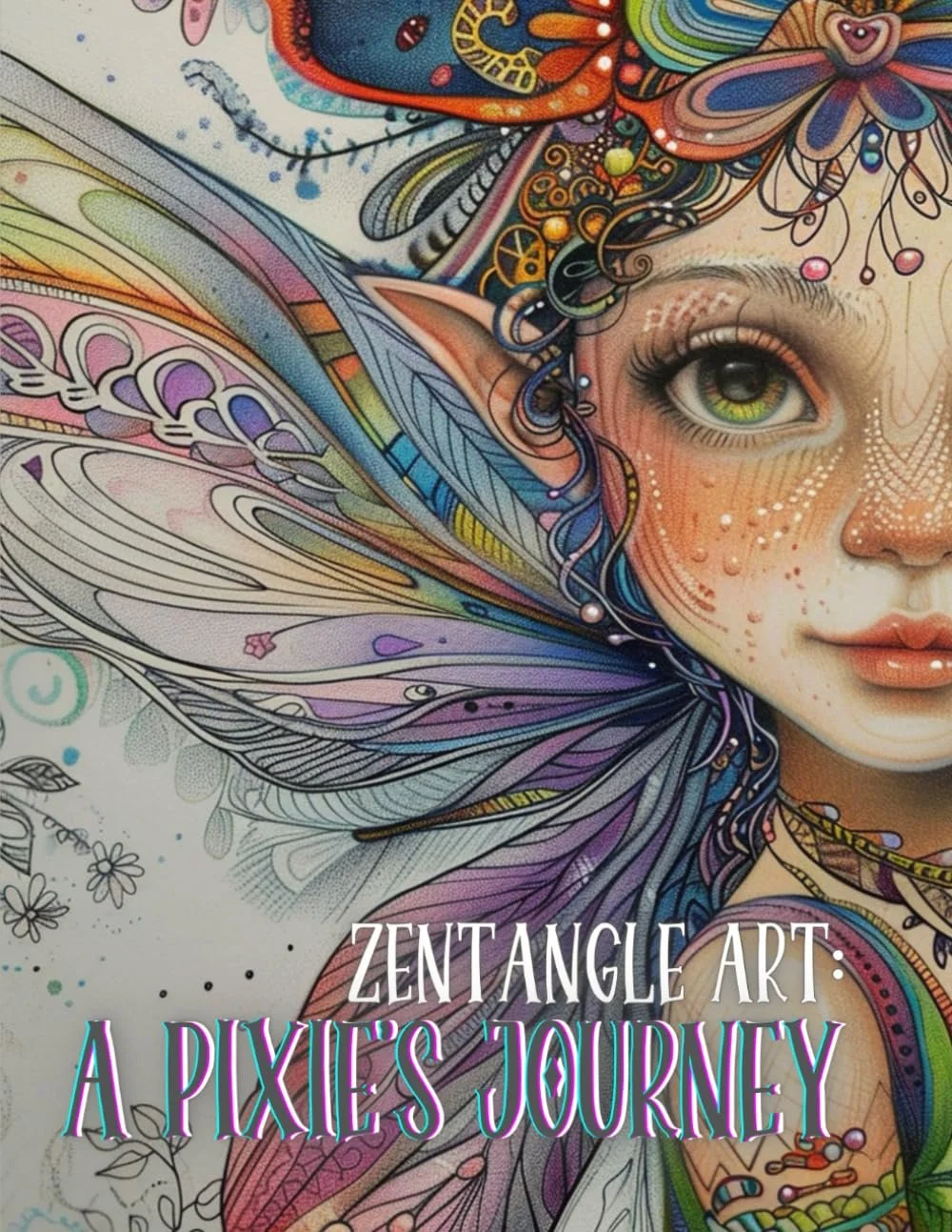 Explore the enchanting adventure of a pixie as you journey through a world of intricate and imaginative Zentangle designs. This book combines the art of Zentangle with the whimsical storytelling of a pixie's journey, offering a unique and creative ex