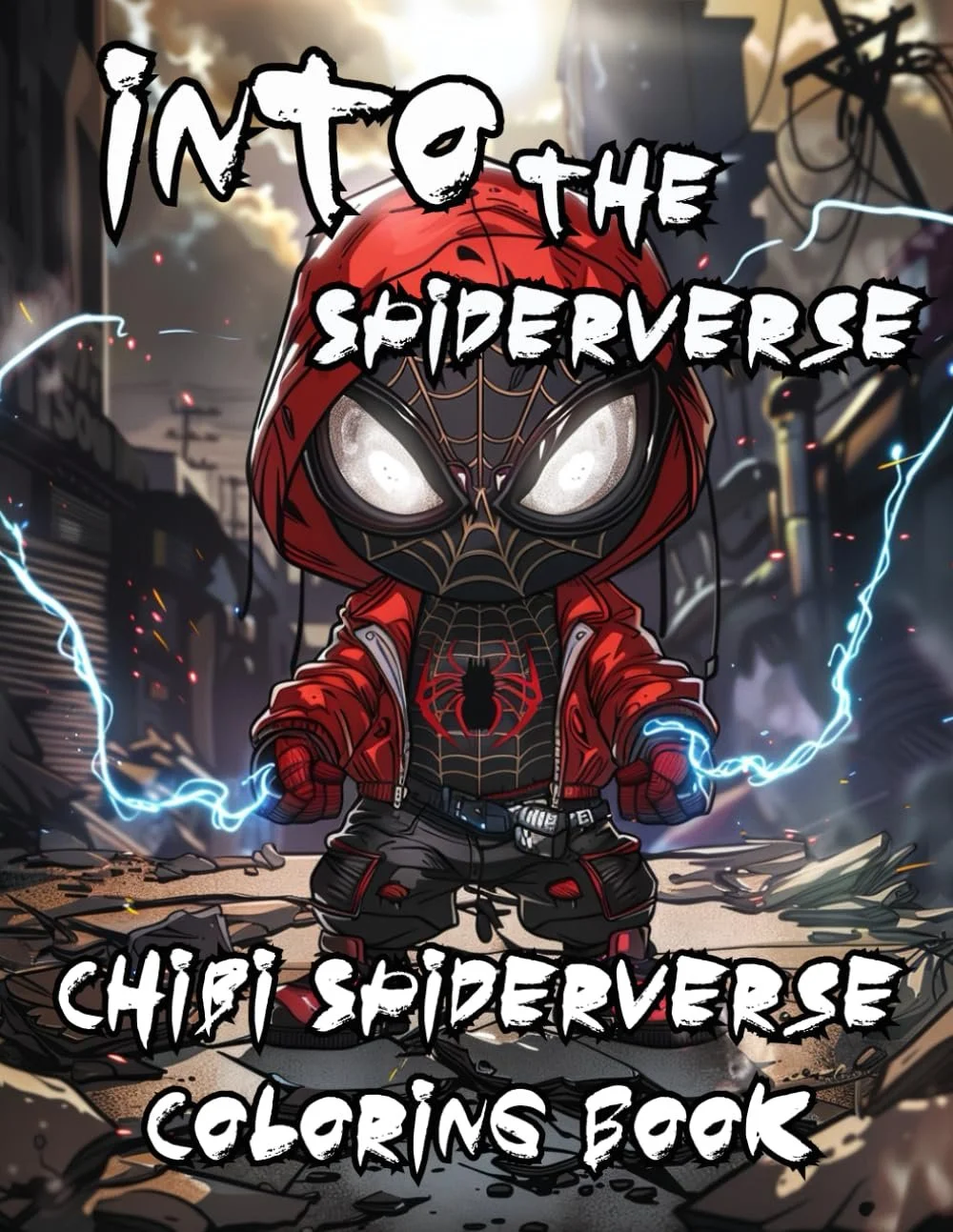 "Into the Spiderverse: A Super Hero-Inspired Coloring Adventure" is a dynamic and thrilling coloring book packed with intricate designs and action-packed scenes. Dive into a web of creativity with superhero-inspired illustrations, bringing to life bo