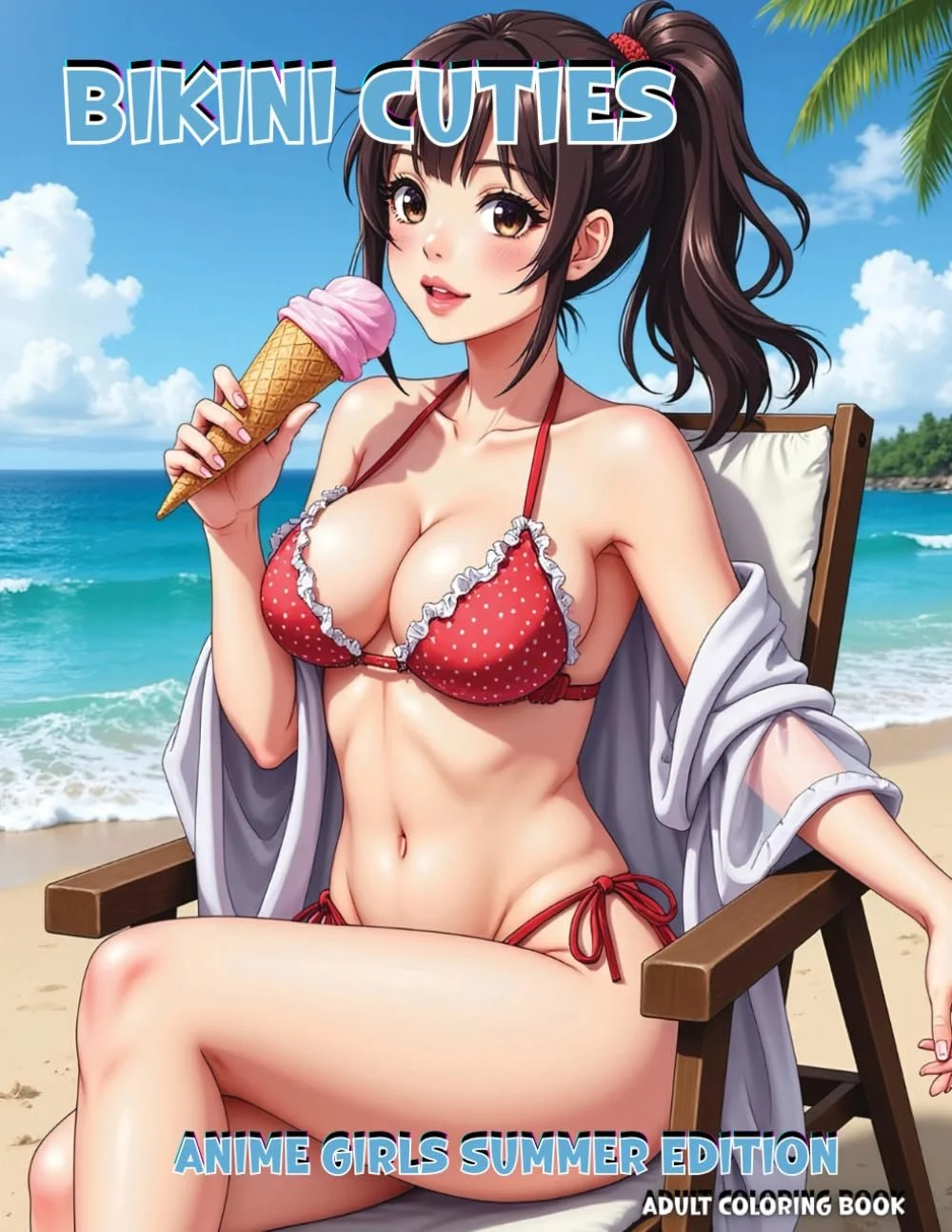 Get ready to dive into summer with “Bikini Cuties: Anime Girls Summer Edition” — the ultimate anime coloring adventure for adults!

This sizzling collection features adorable and flirtatious anime girls in bikinis, designed in a Japanese manga style 