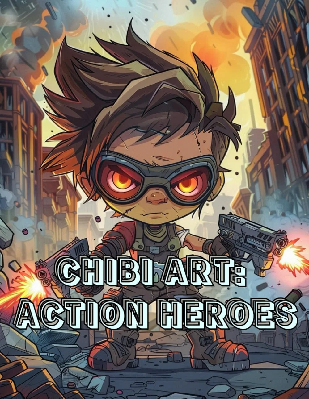Get ready to enter a world where cuteness meets combat! Chibi ArtL: Action Heroes! is a high-energy coloring book filled with bold, adorable, and action-packed chibi characters that radiate style, power, and personality. Whether you're into anime, su