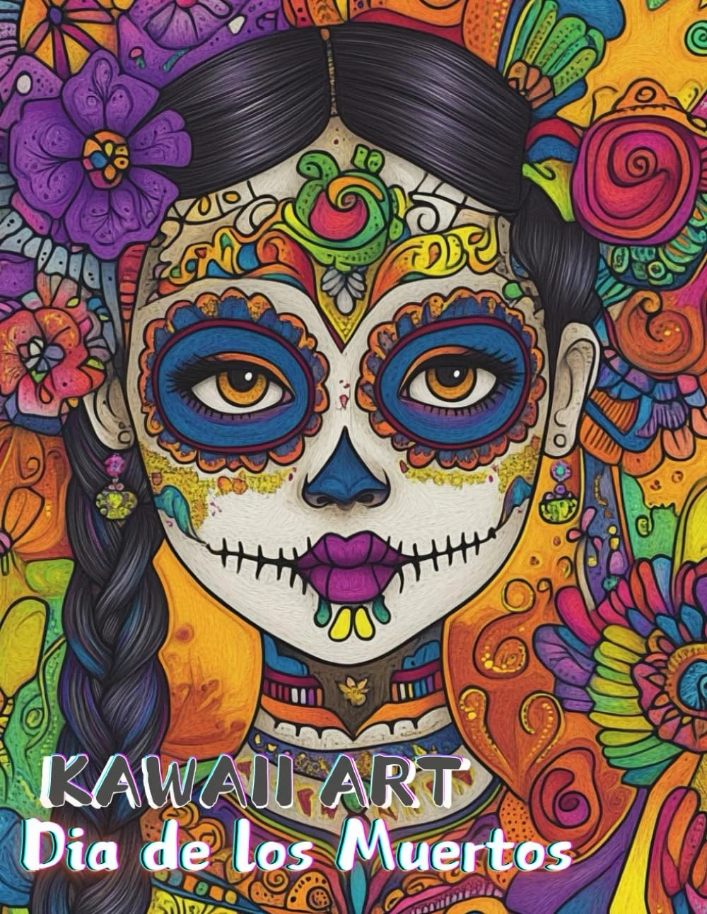 Kawaii Art: Dia de los Muertos – Cute Day of the Dead Adult Coloring Book

Discover the joy of Dia de los Muertos (Day of the Dead) with this kawaii adult coloring book designed for stress relief, relaxation, and creativity. Kawaii Art: Dia de los Mu