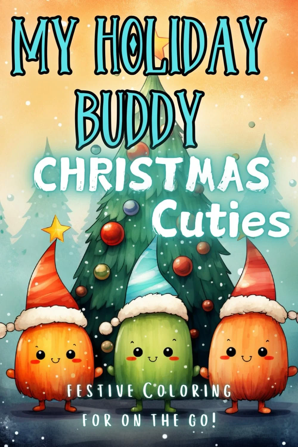 "My Holiday Buddy: Christmas Cuties! Festive Coloring Book for On the Go!" is the perfect companion for your holiday travels! Packed with delightful Christmas-themed illustrations, this book is designed to bring festive cheer wherever you go. From wh
