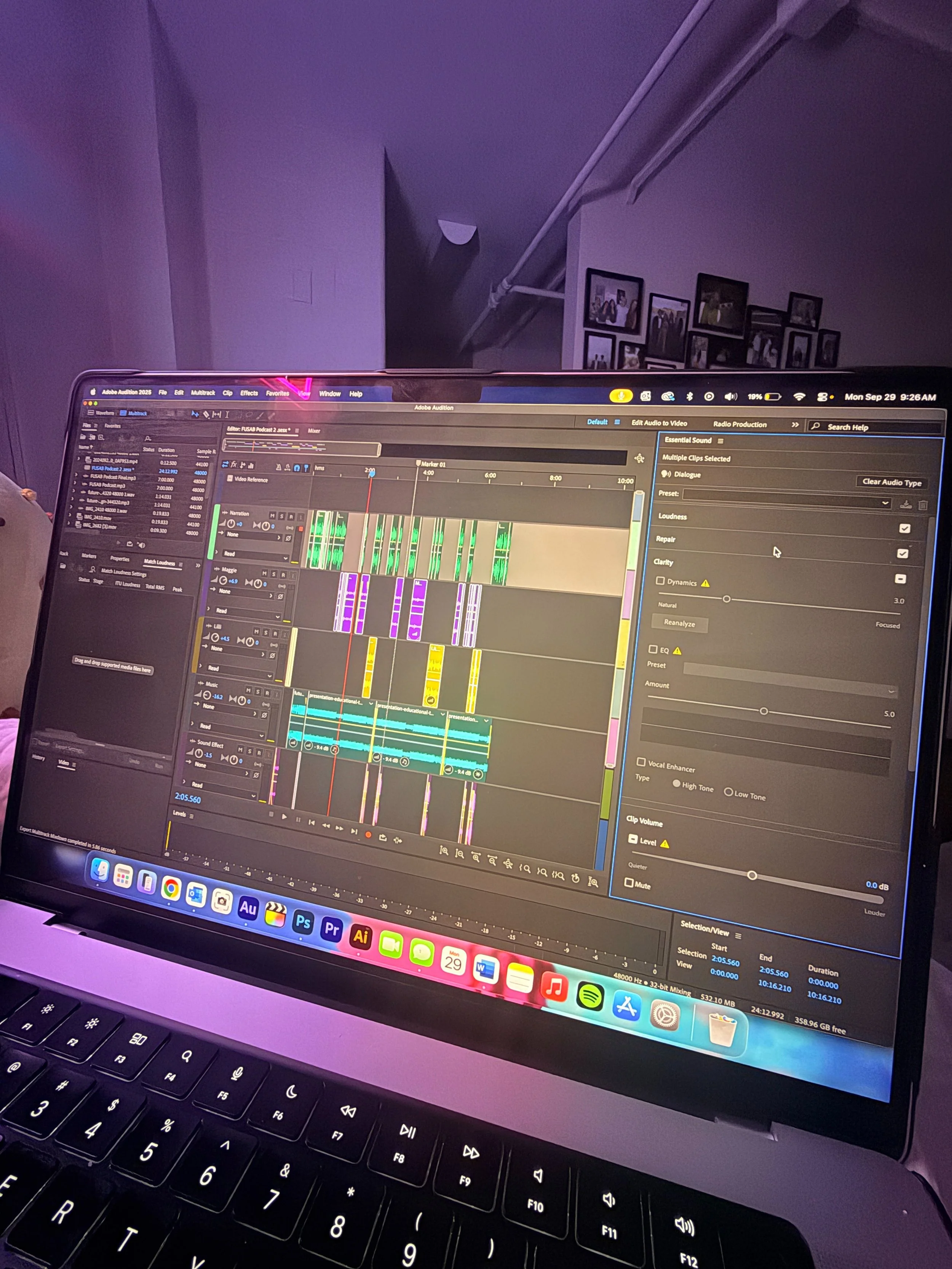 Audio Editing 101: setting a scene with sound — London Sullens