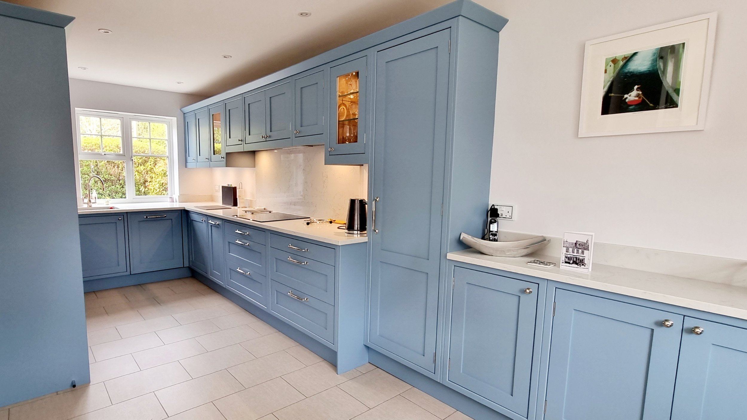 Traditional Handmade & Handpainted Kitchen