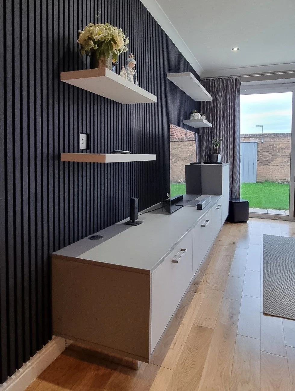 Contemporary Media Wall