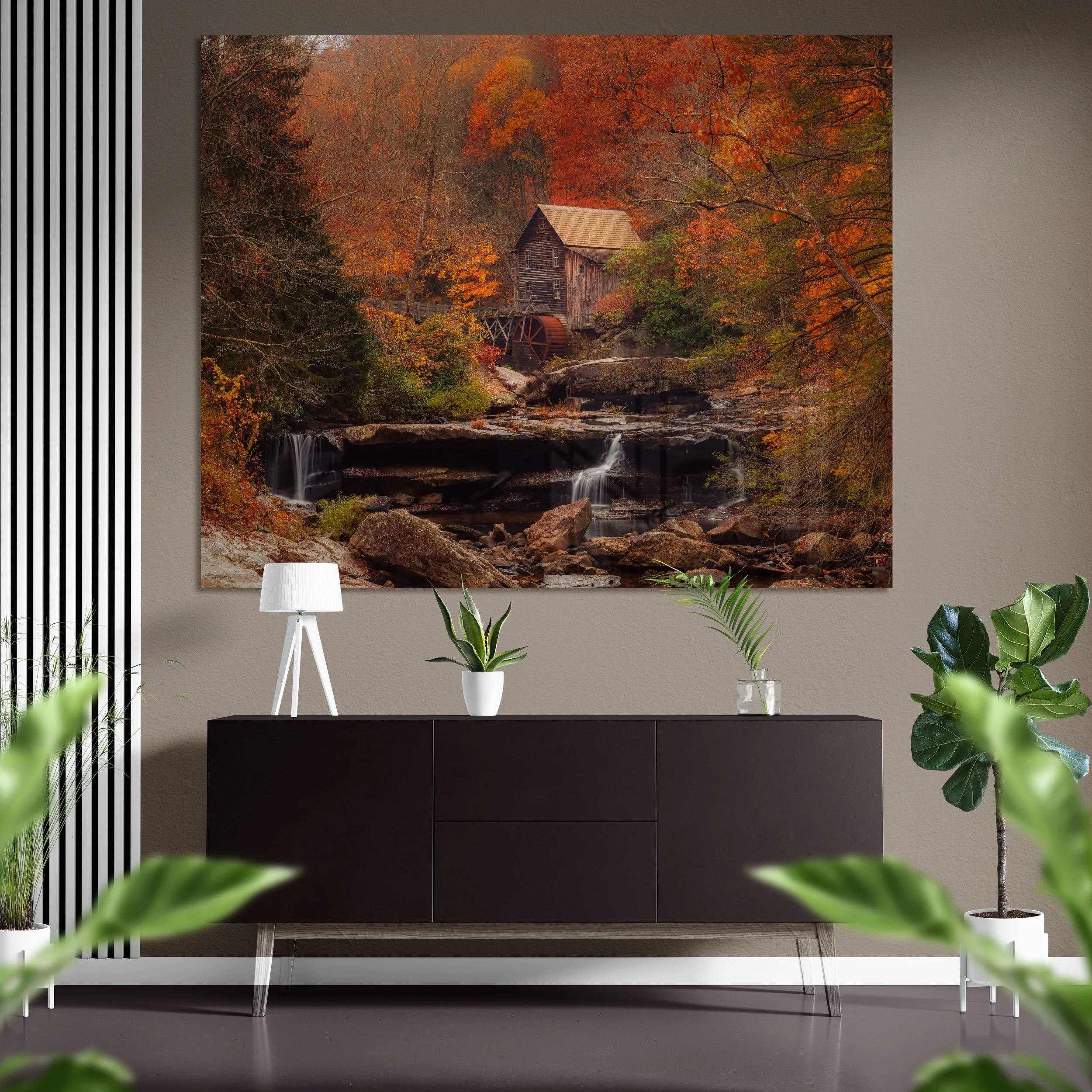 Grist Mill: Rustic Autumn