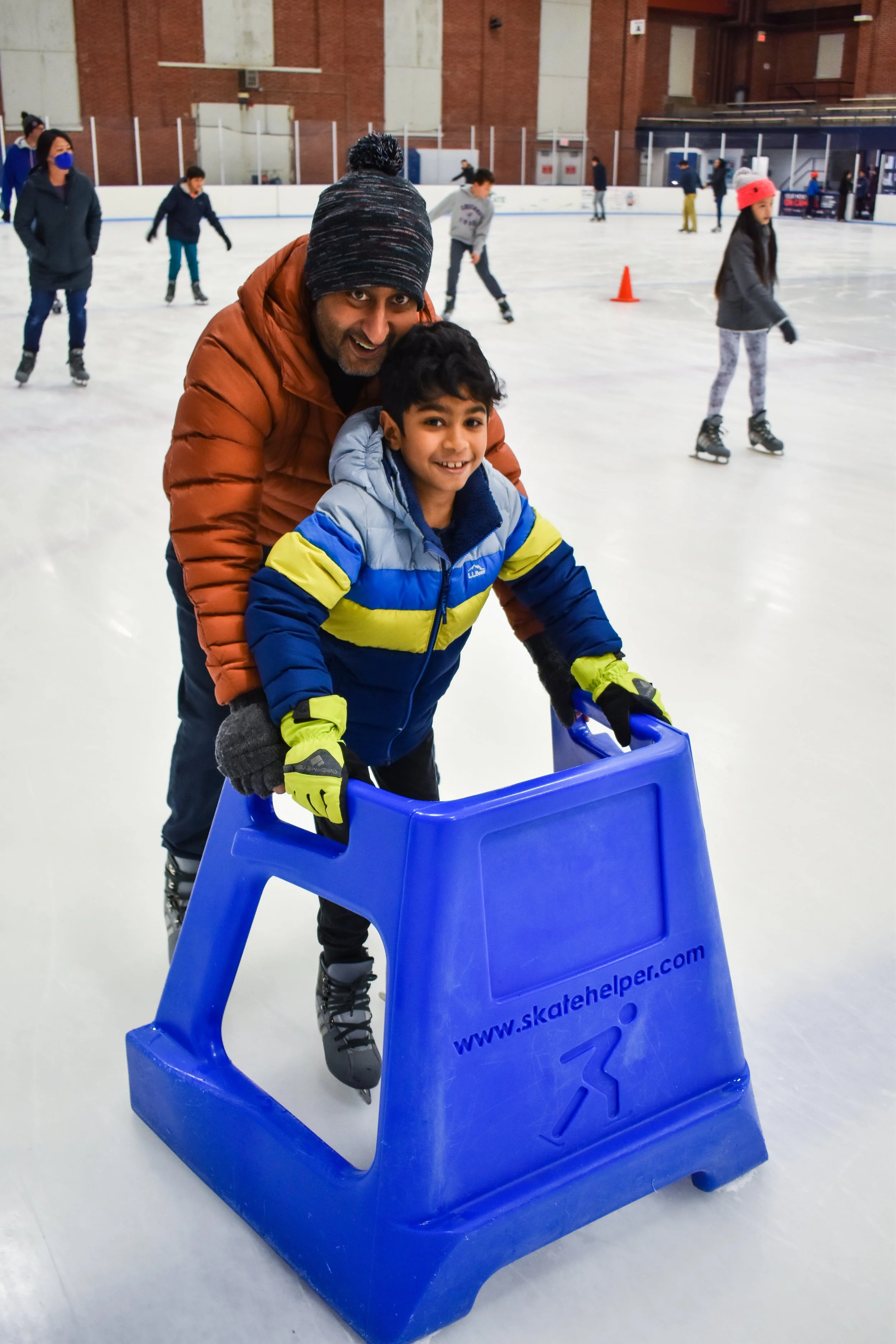 Ice Skating Party at U of I Ice Arena