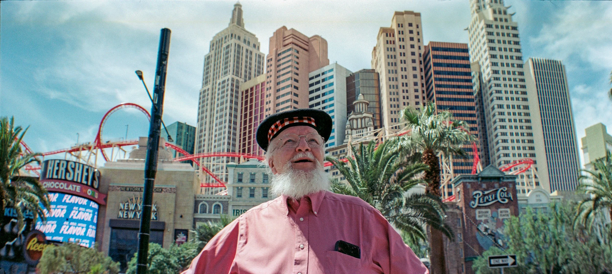 Vegas Baby!  - XPAN II / 45mm / Portra 400