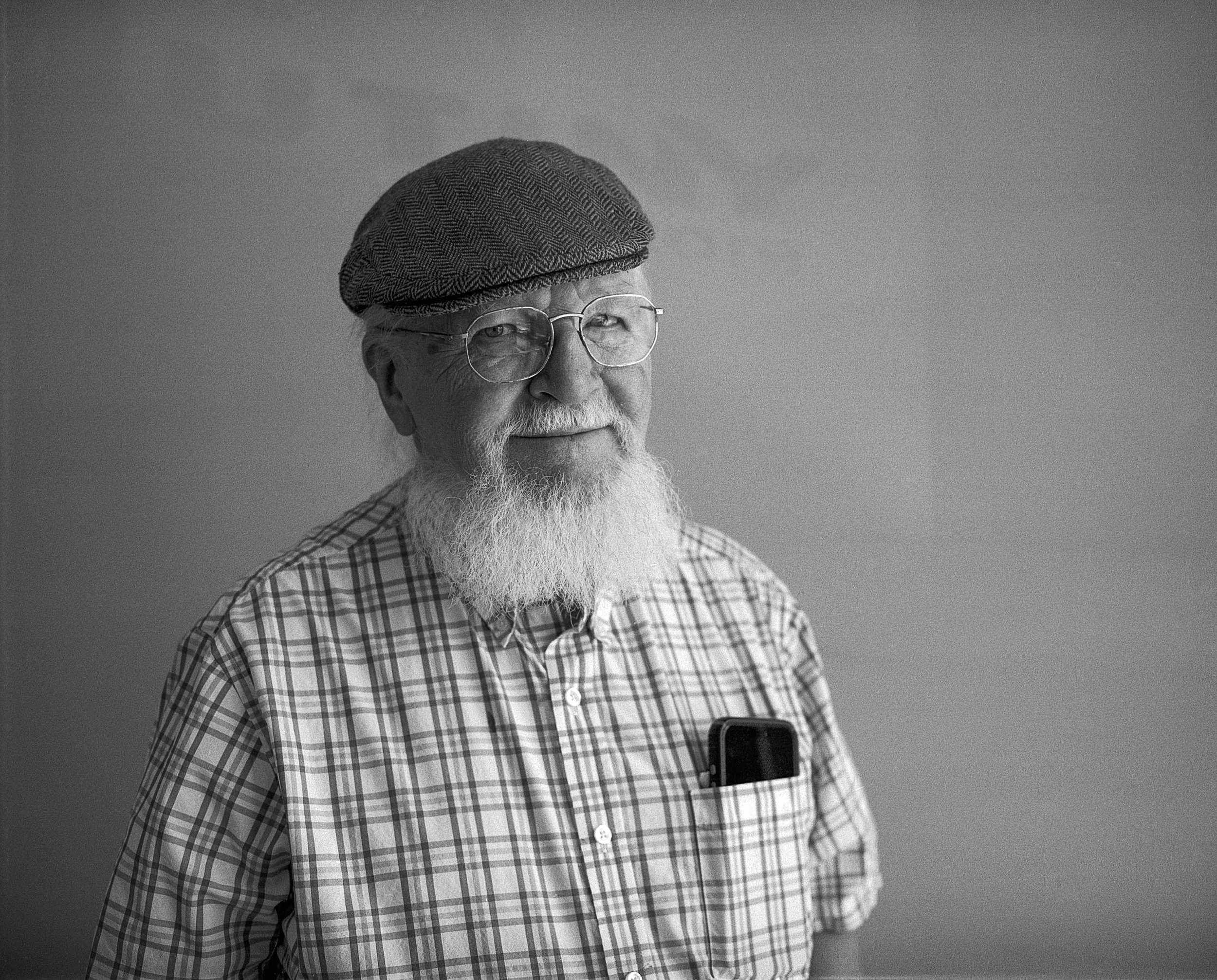 Lenny on 120 Ilford HP5+ with Makina 67 in the MUTINY lobby