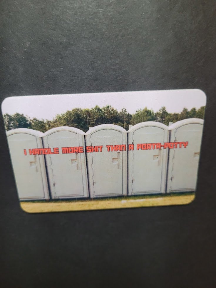 Porta-Potty Chaos Magnet