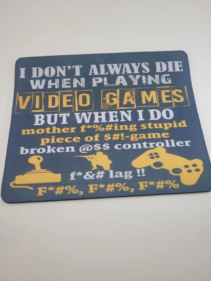 Gamer’s Lag Mouse Pad