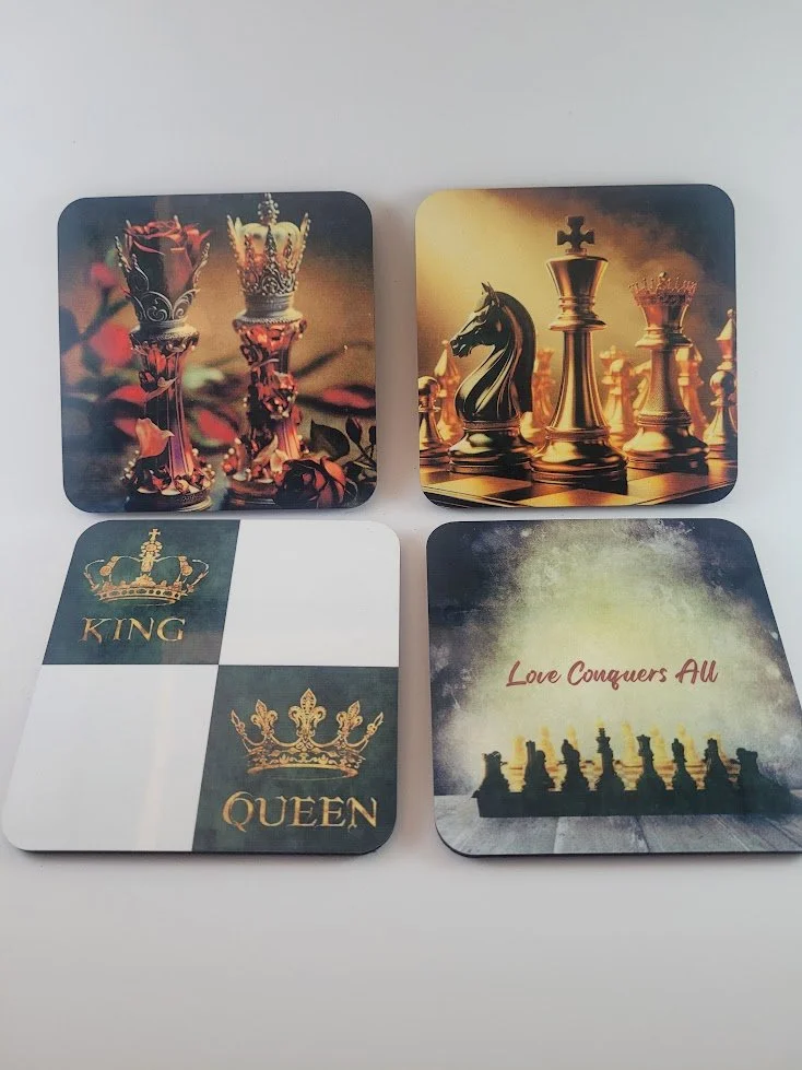 Checkmate Coaster set
