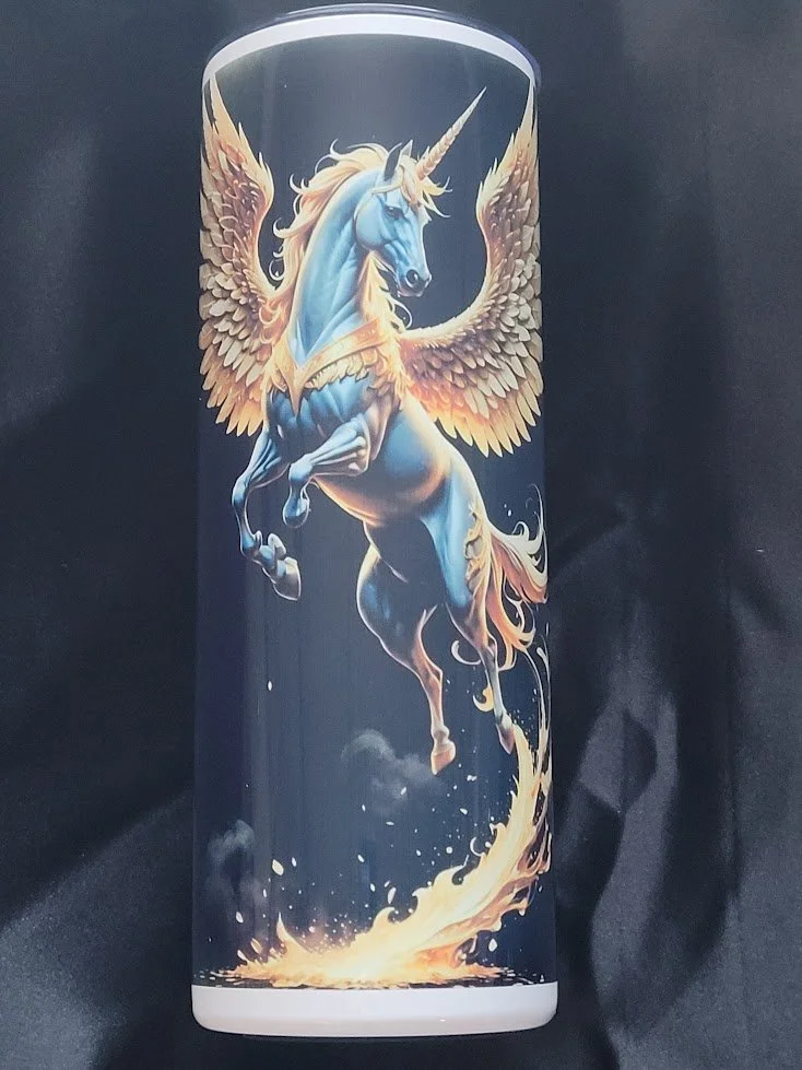 Winged Unicorn – 20oz Stainless Steel Tumbler