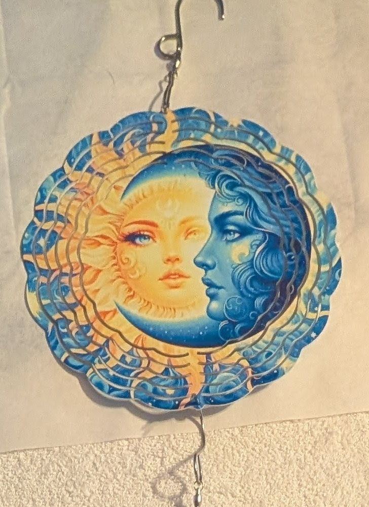 Sun & Moon Wind Spinner (3 Tier)