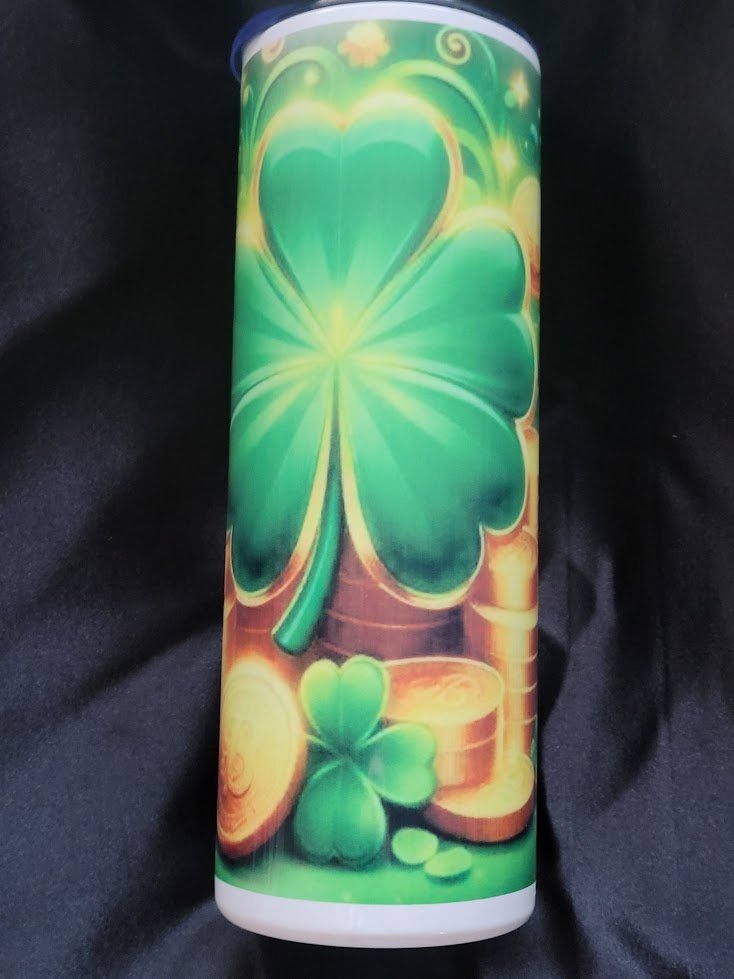 Lucky Clover – 20oz Stainless Steel Tumbler