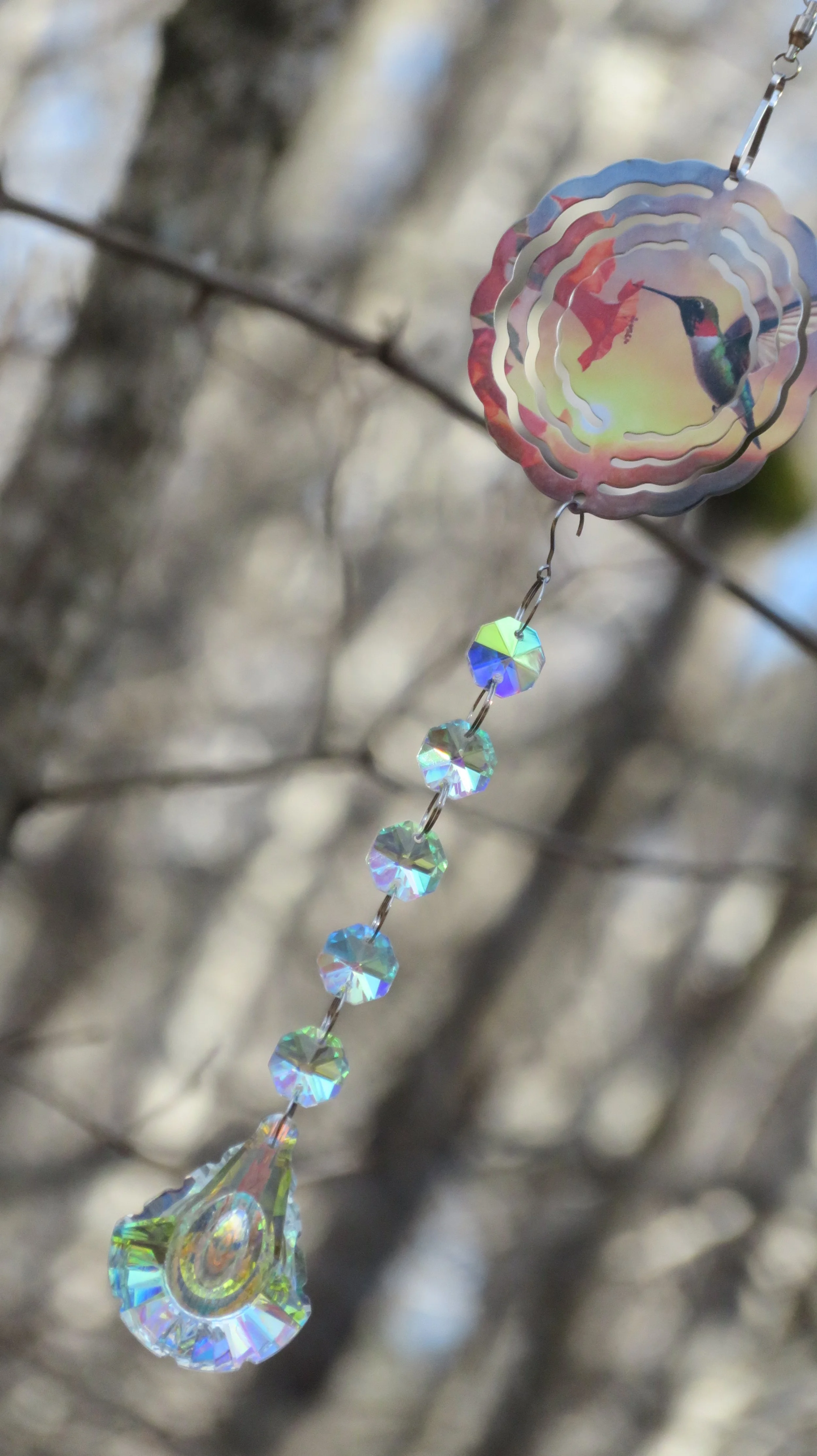 Hummingbird Wind Spinner (3 Tier)
