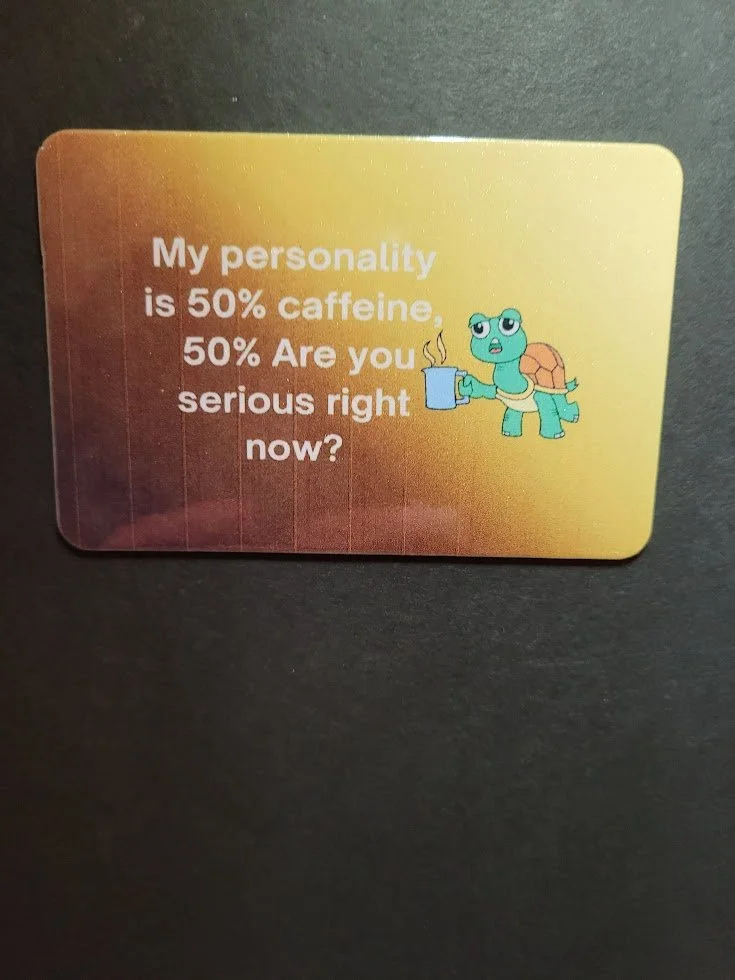 Caffeinated Turtle Magnet