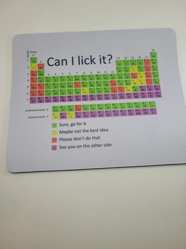 Can I Lick It Mouse Pad