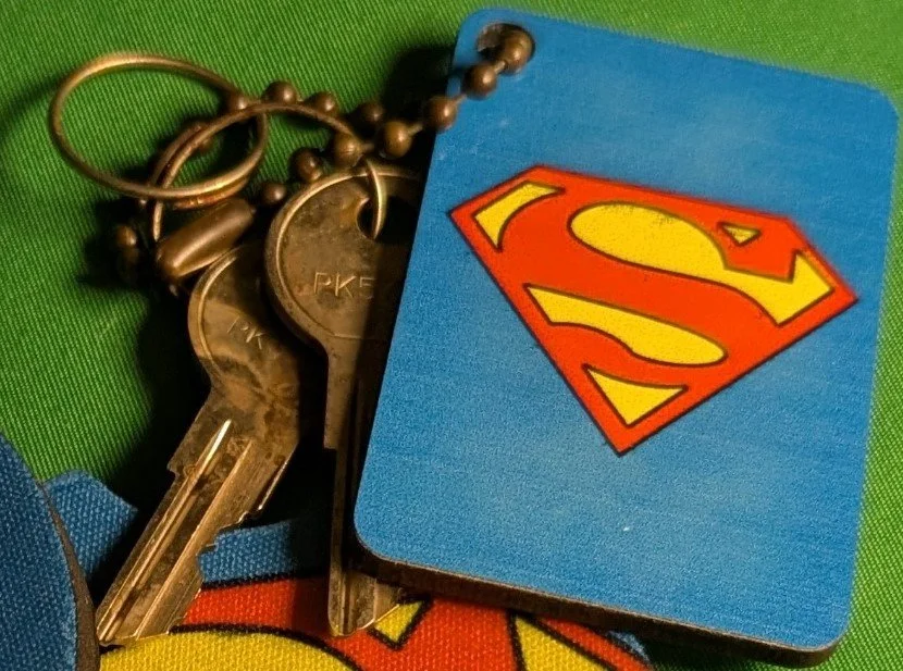 Super Dad Key Chain