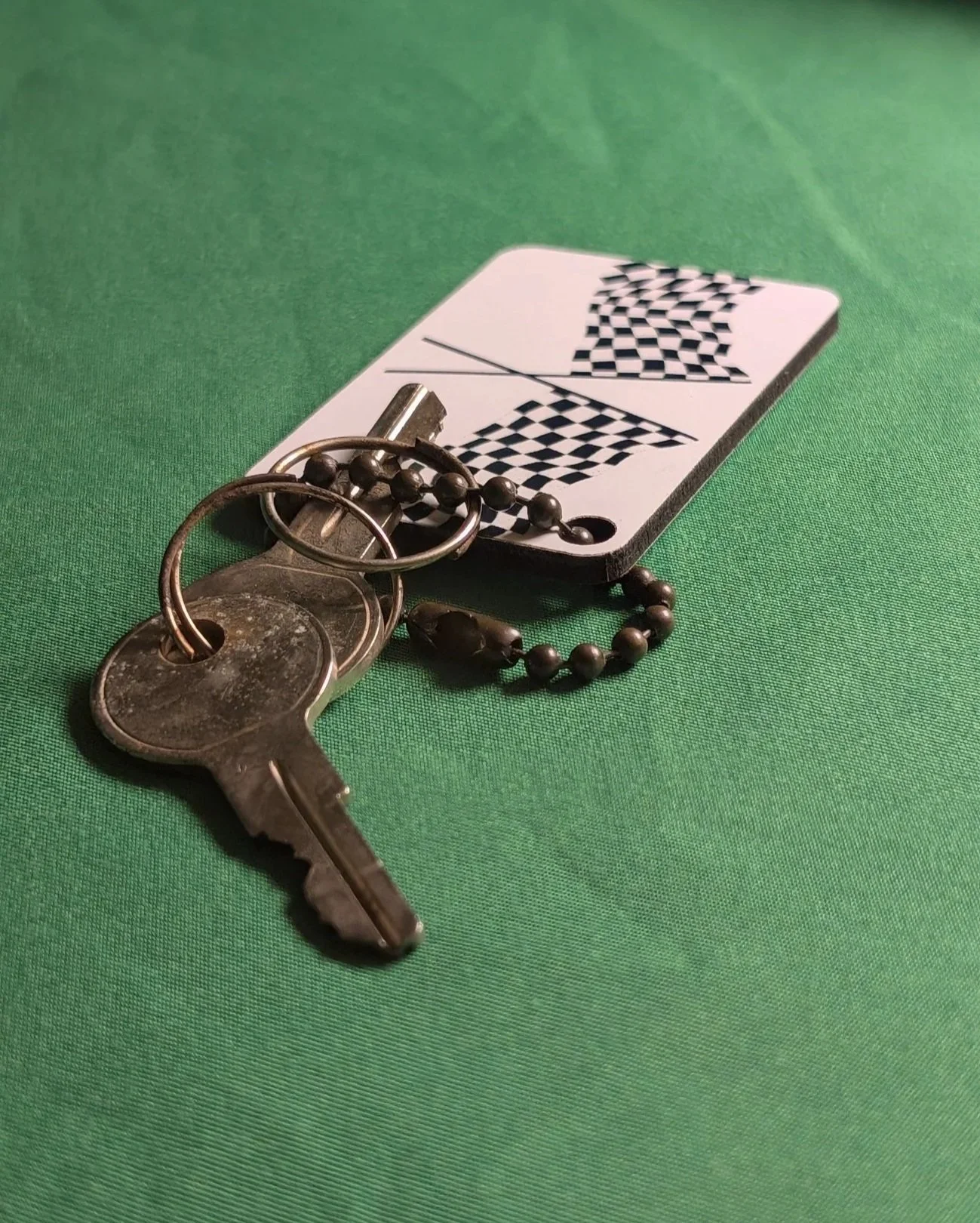 Racers Victory Key Chain