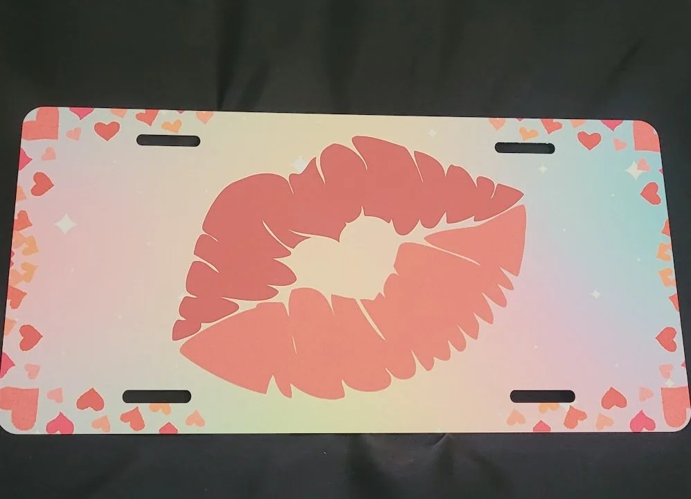 Pretty Lady License Plate