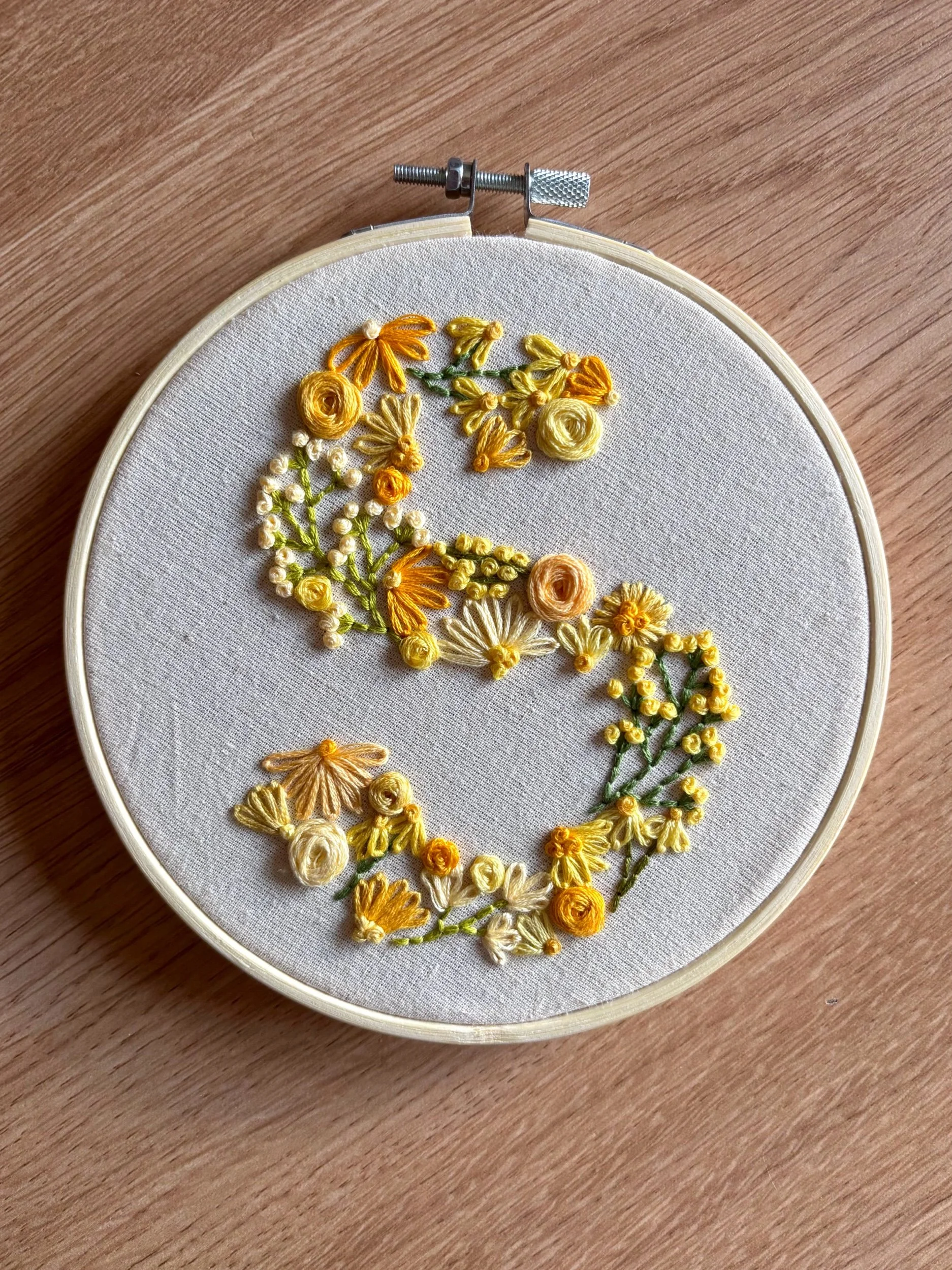 The Floral Initial: Small