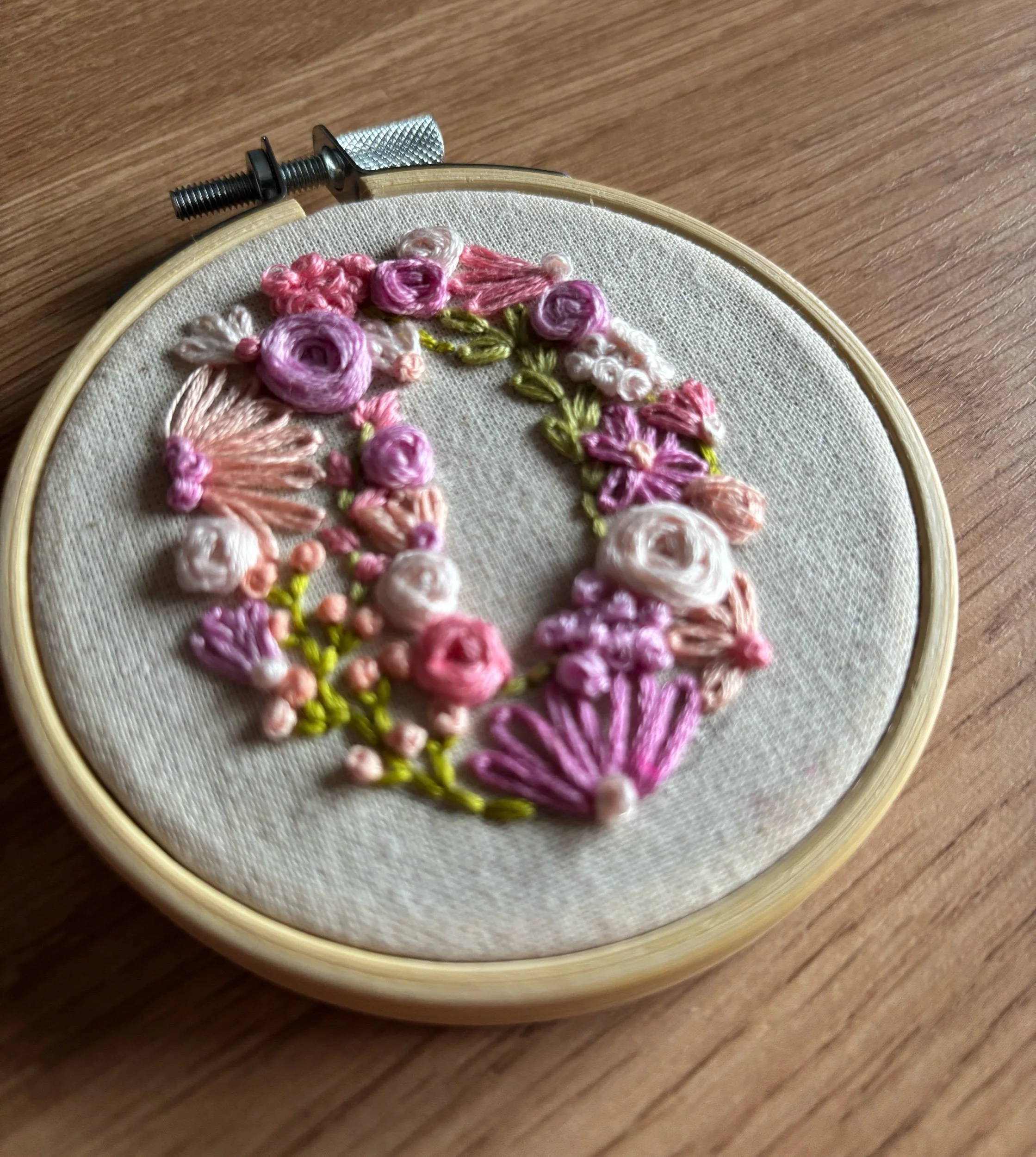 The Floral Initial: Mini