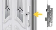 UPVC door