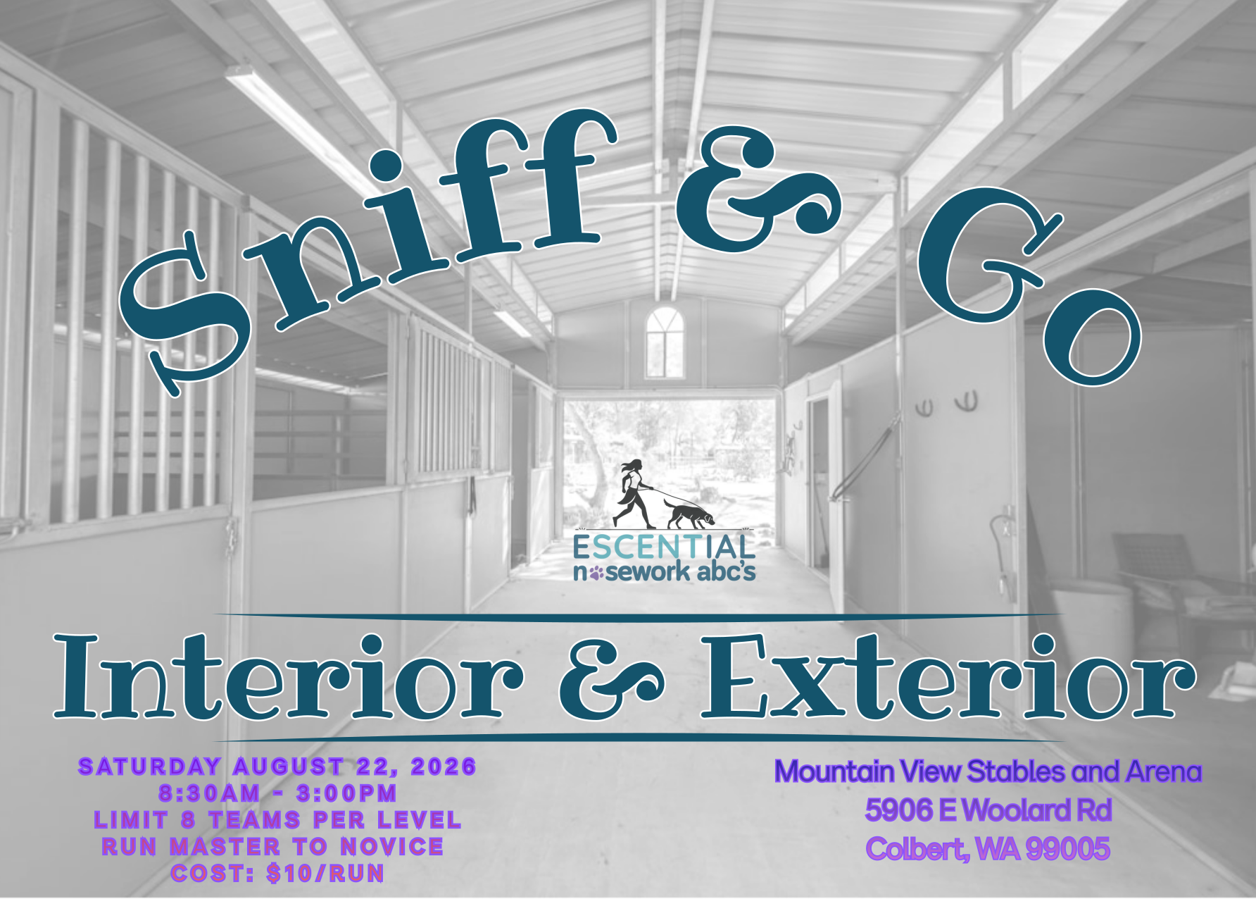 Sniff & Go Interior and Exterior