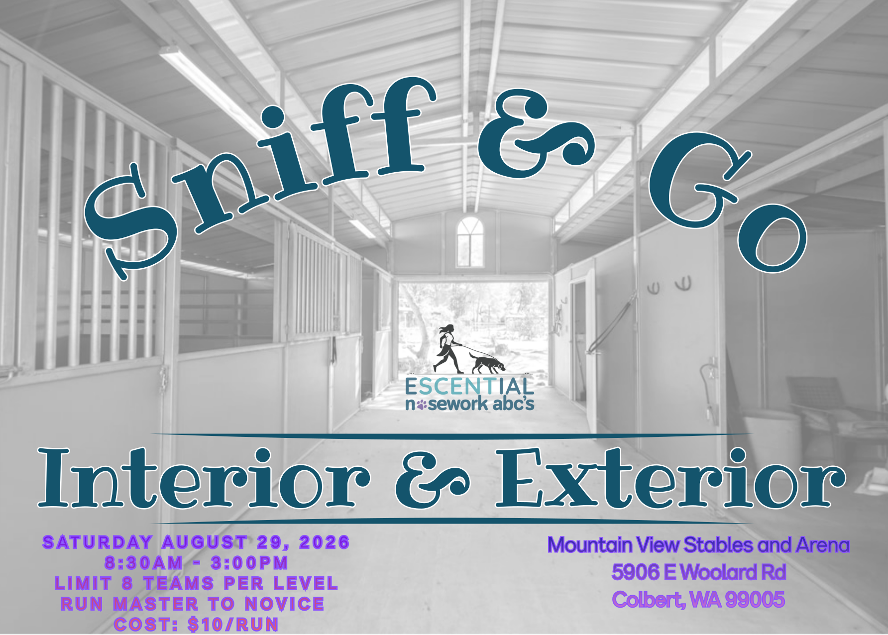 Sniff & Go Interior and Exterior