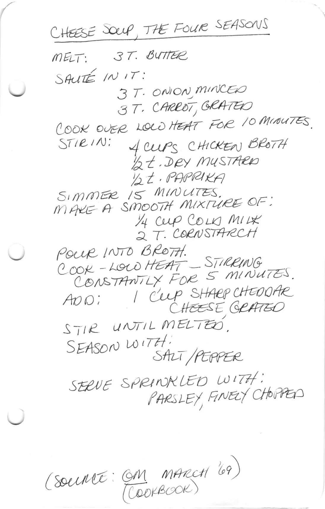 03112014011107_009  Cheese Soup, the Four Seasons.jpg